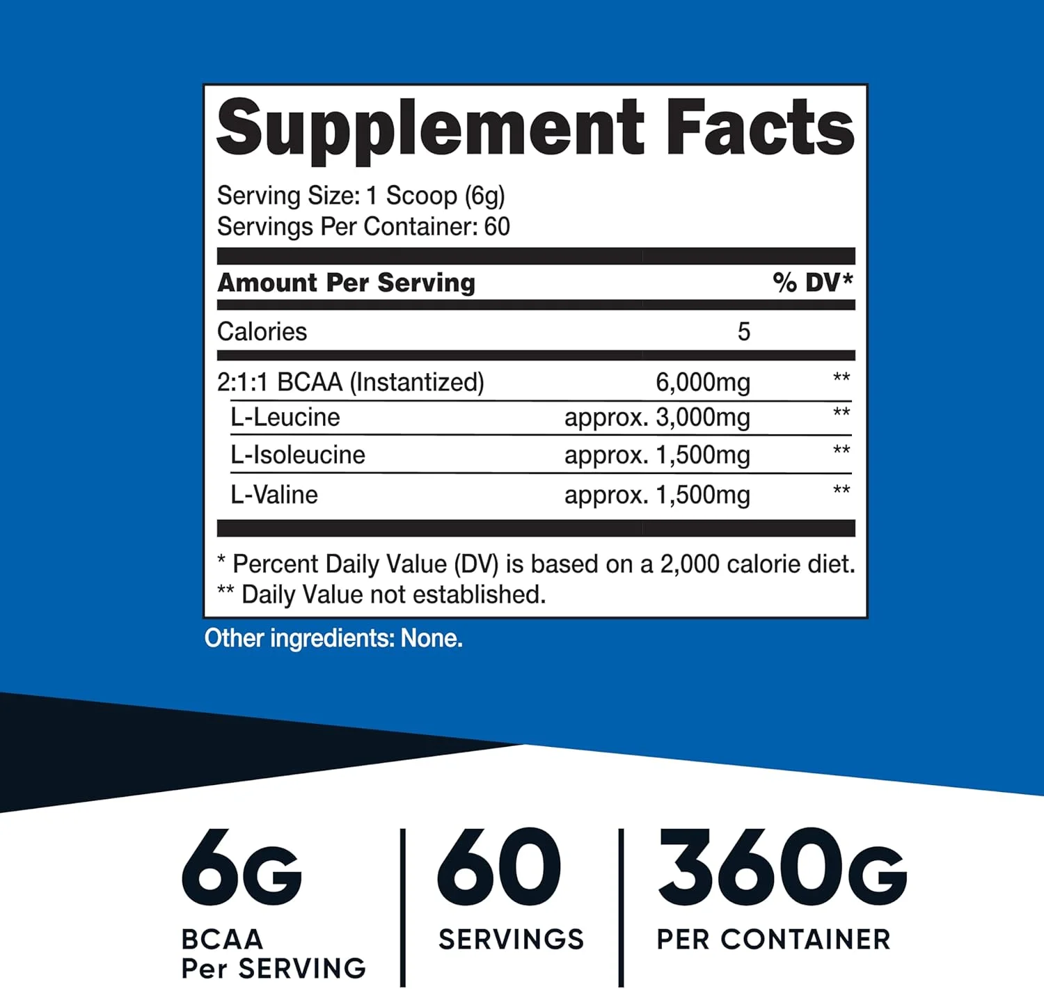 پودر BCAA 2:1:1 نوتریکوست (بدون طعم، 60 سروینگ) - گیاهی، غیر GMO، بدون گلوتن، آمینو اسیدهای شاخه دار پودر BCAA 2:1:1 نوتریکوست (بدون طعم، 60 سروینگ) - گیاهی، غیر GMO، بدون گلوتن، آمینو اسیدهای شاخه دار