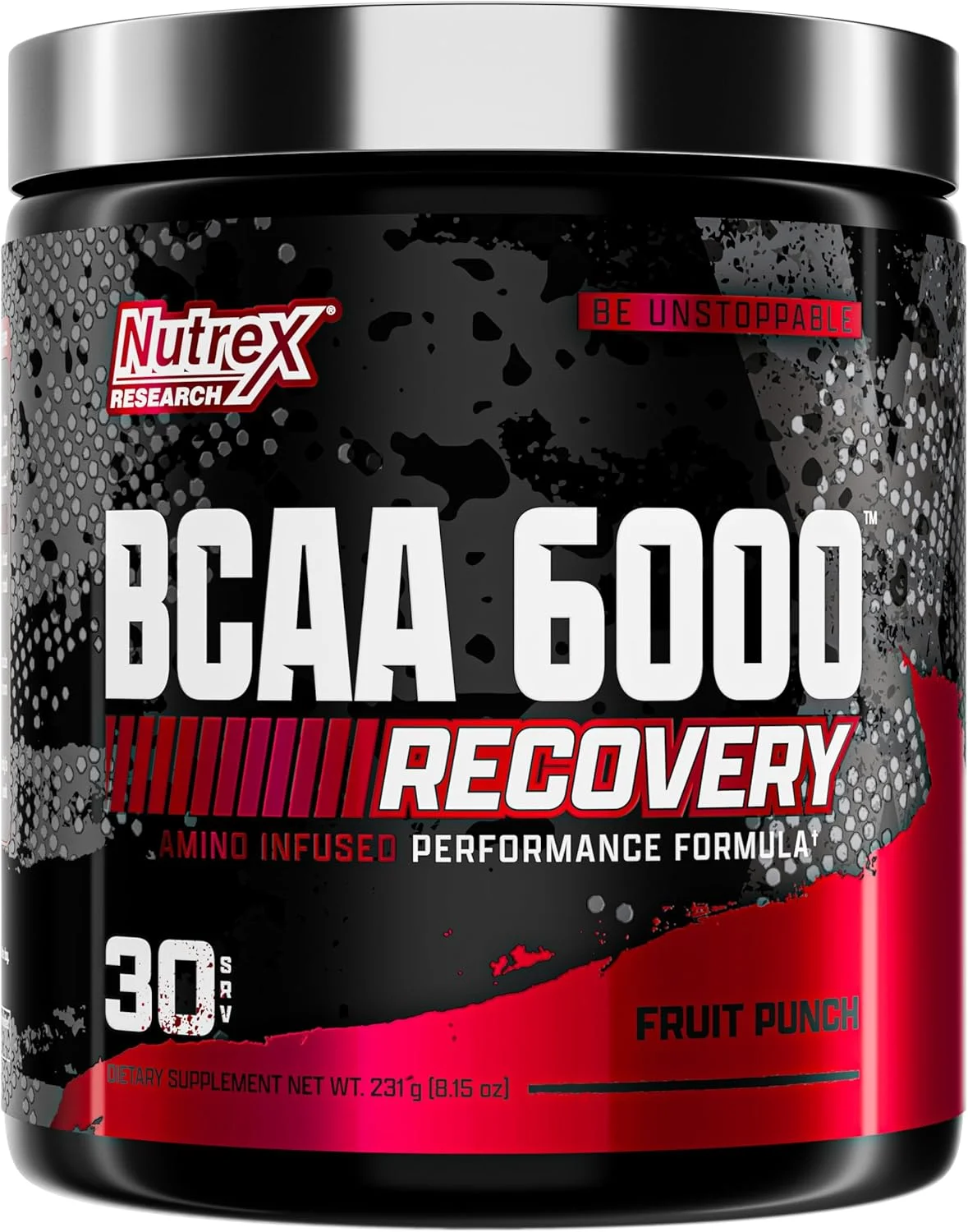ناترکس ریسرچ - پودر BCAA 6000 آمینو اسید - 6 گرم مکمل آمینو اسید BCAA برای ریکاوری بعد از تمرین و رشد عضلات - نوشیدنی ریکاوری تمرین انرژی آمینو (پانچ میوه - 30 سروینگ) ناترکس ریسرچ - پودر BCAA 6000 آمینو اسید - 6 گرم مکمل آمینو اسید BCAA برای ریکاوری بعد از تمرین و رشد عضلات - نوشیدنی ریکاوری تمرین انرژی آمینو (پانچ میوه - 30 سروینگ)