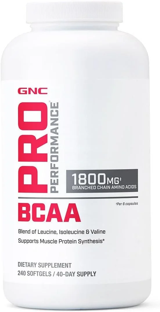 مکمل غذایی GNC Pro Performance Bcaa 1800 مکمل غذایی GNC Pro Performance Bcaa 1800