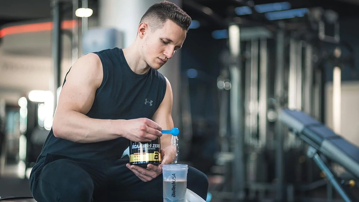 بیوتک یو اس ای Bcaa 8:1:1 Zero، تمشک آبی، 250 گرم