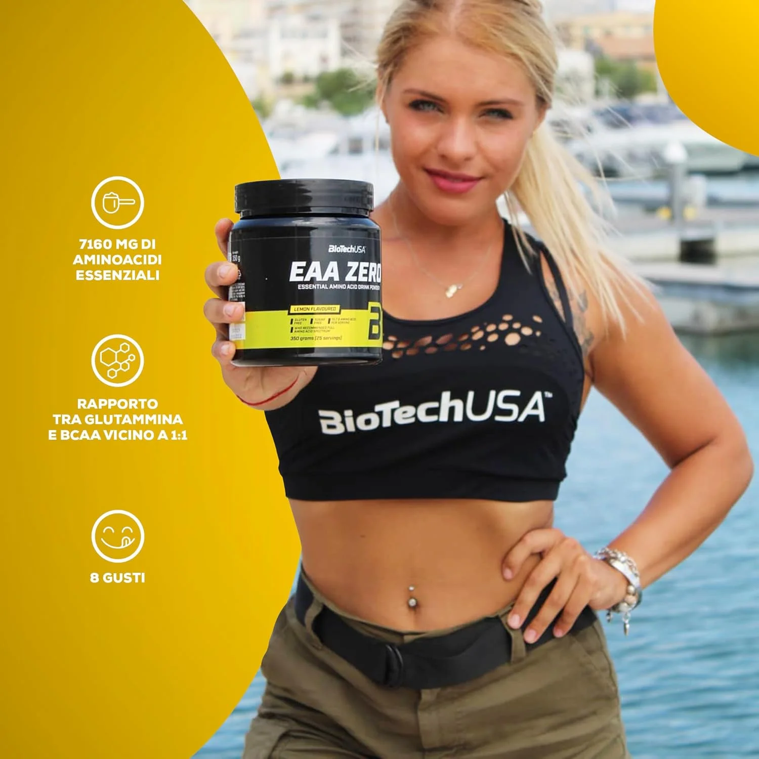 BioTechUSA Biotech USA EAA Zero 350 گرم اسیدهای آمینه ضروری EAA BCAA BioTechUSA Biotech USA EAA Zero 350 گرم اسیدهای آمینه ضروری EAA BCAA