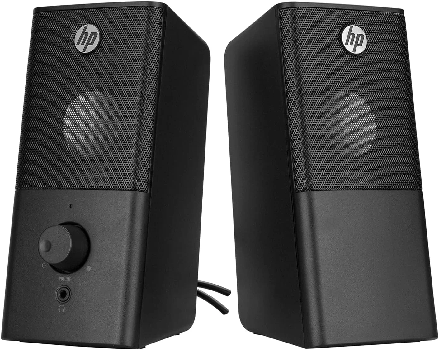 اسپیکر رومیزی HP DHS-2101 با توان 12 وات و 2.0 کانال، اتصال Micro USB - مشکی