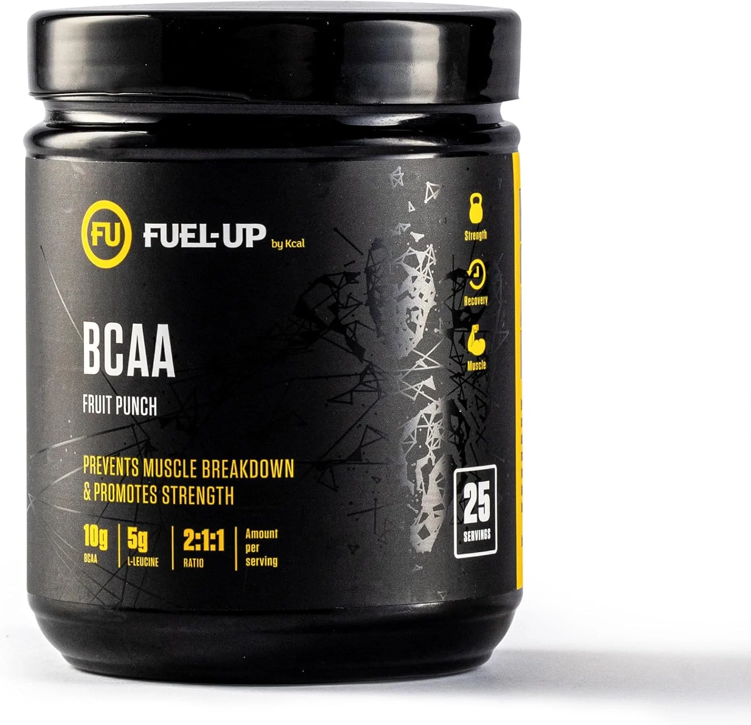 مکمل BCAA برای رشد و ریکاوری عضلات | نسبت 2:1:1 | 10 گرم BCAA در هر وعده | طعم پانچ میوه | پشتیبانی قبل، حین و بعد از تمرین | 25 وعده | سوخت رسانی توسط Kcal