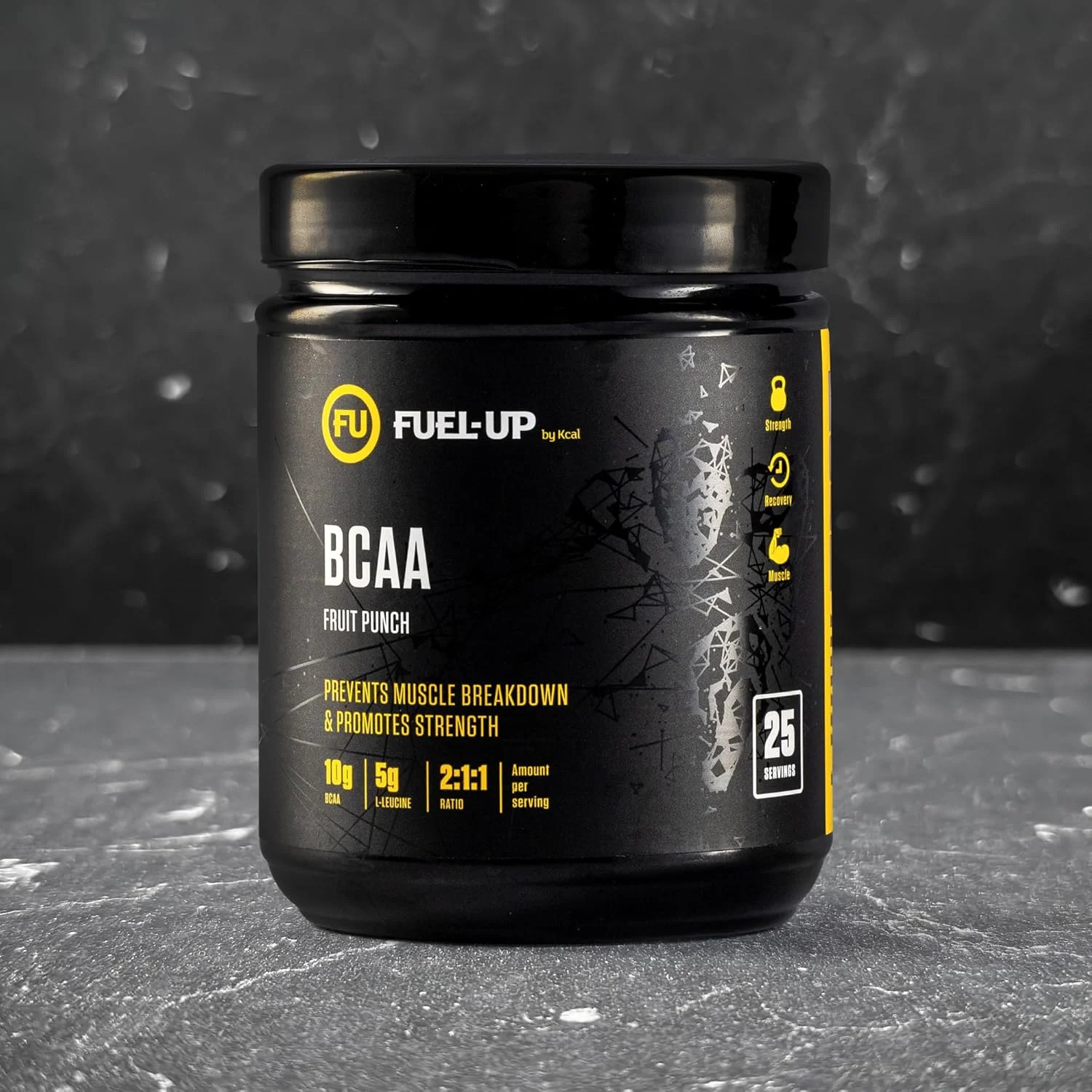 مکمل BCAA برای رشد و ریکاوری عضلات | نسبت 2:1:1 | 10 گرم BCAA در هر وعده | طعم پانچ میوه | پشتیبانی قبل، حین و بعد از تمرین | 25 وعده | سوخت رسانی توسط Kcal مکمل BCAA برای رشد و ریکاوری عضلات | نسبت 2:1:1 | 10 گرم BCAA در هر وعده | طعم پانچ میوه | پشتیبانی قبل، حین و بعد از تمرین | 25 وعده | سوخت رسانی توسط Kcal