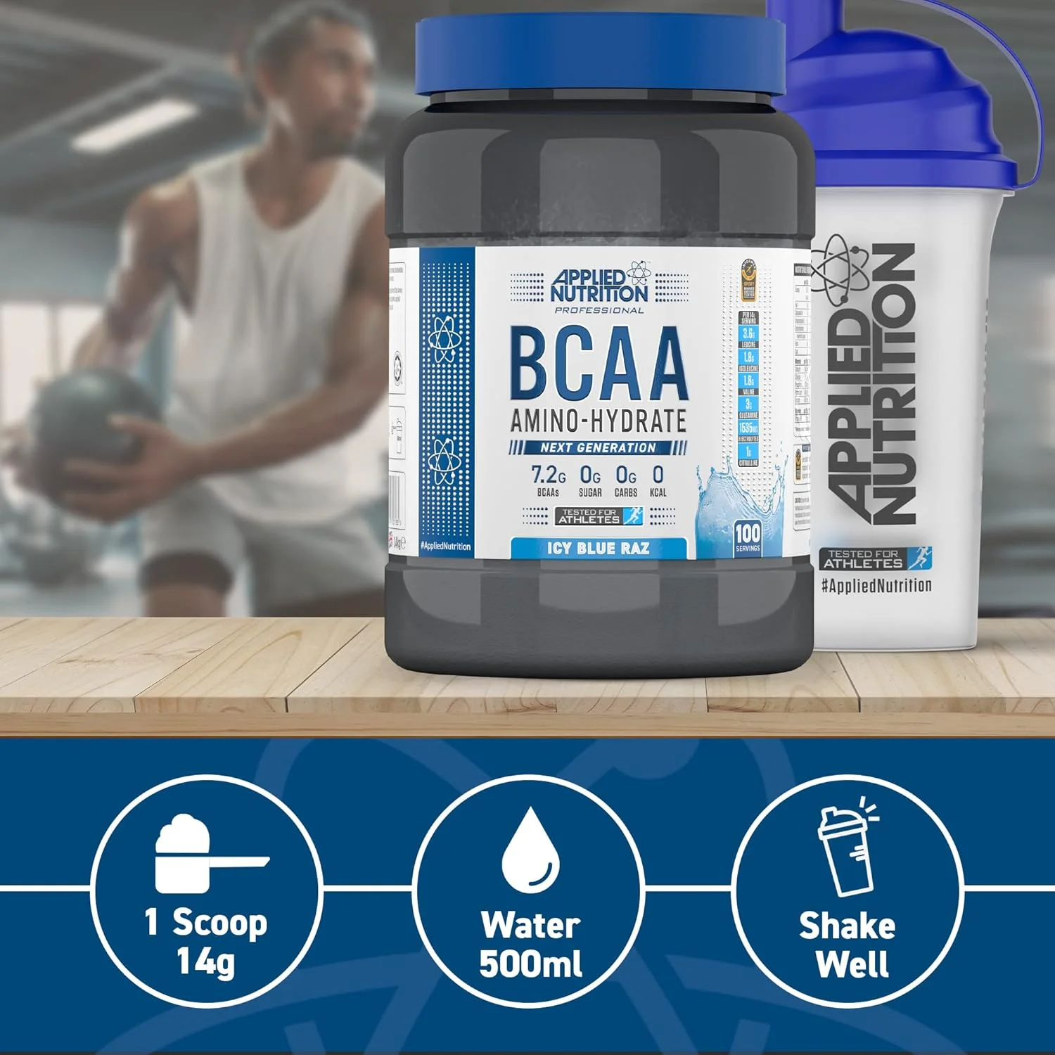 پودر BCAA اپلاید نوتریشن، مکمل اسیدهای آمینه شاخه دار با ویتامین B6، مکمل الکترولیت ها، نوشیدنی انرژی زا پودری برای ریکاوری حین تمرین، 1.4 کیلوگرم پودر BCAA اپلاید نوتریشن، مکمل اسیدهای آمینه شاخه دار با ویتامین B6، مکمل الکترولیت ها، نوشیدنی انرژی زا پودری برای ریکاوری حین تمرین، 1.4 کیلوگرم