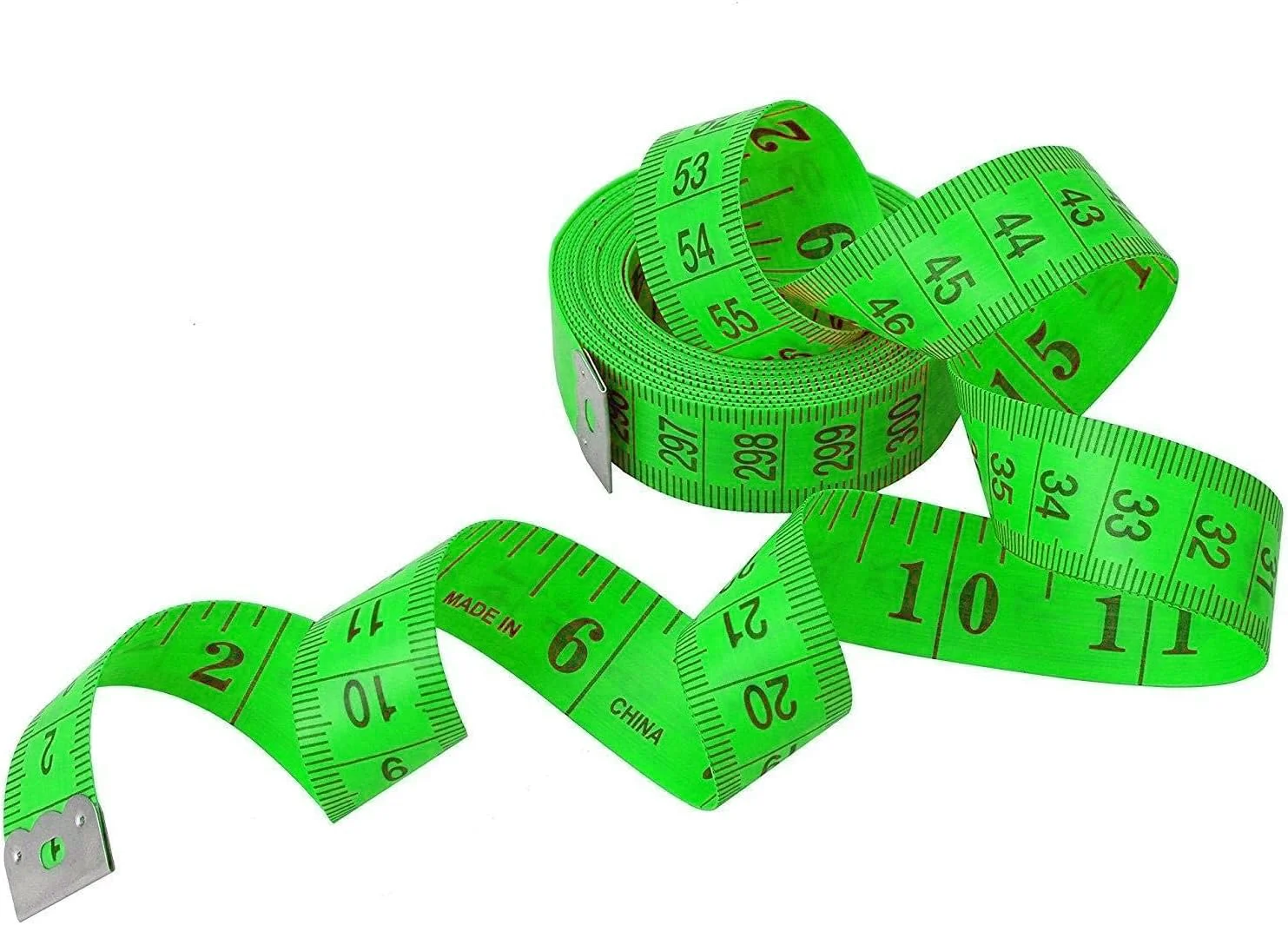 نوار اندازه گیری خیاطی 1.5 متری VersaMarts 2 عددی | خط کش اندازه گیری بدن دو طرفه برای خیاطی | نوار اندازه گیری خیاطی (سبز، قرمز) نوار اندازه گیری خیاطی 1.5 متری VersaMarts 2 عددی | خط کش اندازه گیری بدن دو طرفه برای خیاطی | نوار اندازه گیری خیاطی (سبز، قرمز)