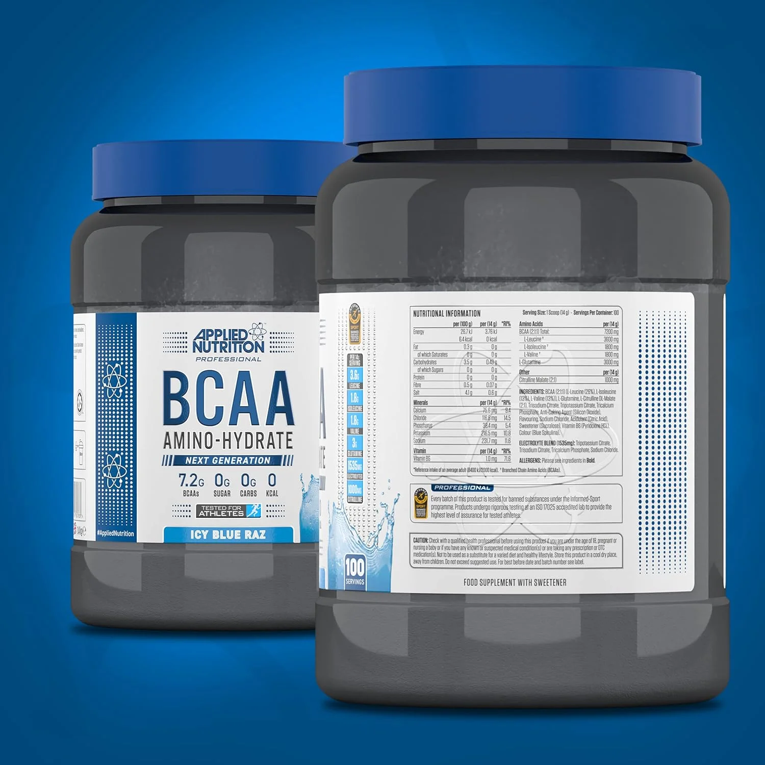 پودر BCAA اپلاید نوتریشن، مکمل اسیدهای آمینه شاخه دار با ویتامین B6، مکمل الکترولیت ها، نوشیدنی انرژی زا پودری برای ریکاوری حین تمرین، 1.4 کیلوگرم پودر BCAA اپلاید نوتریشن، مکمل اسیدهای آمینه شاخه دار با ویتامین B6، مکمل الکترولیت ها، نوشیدنی انرژی زا پودری برای ریکاوری حین تمرین، 1.4 کیلوگرم