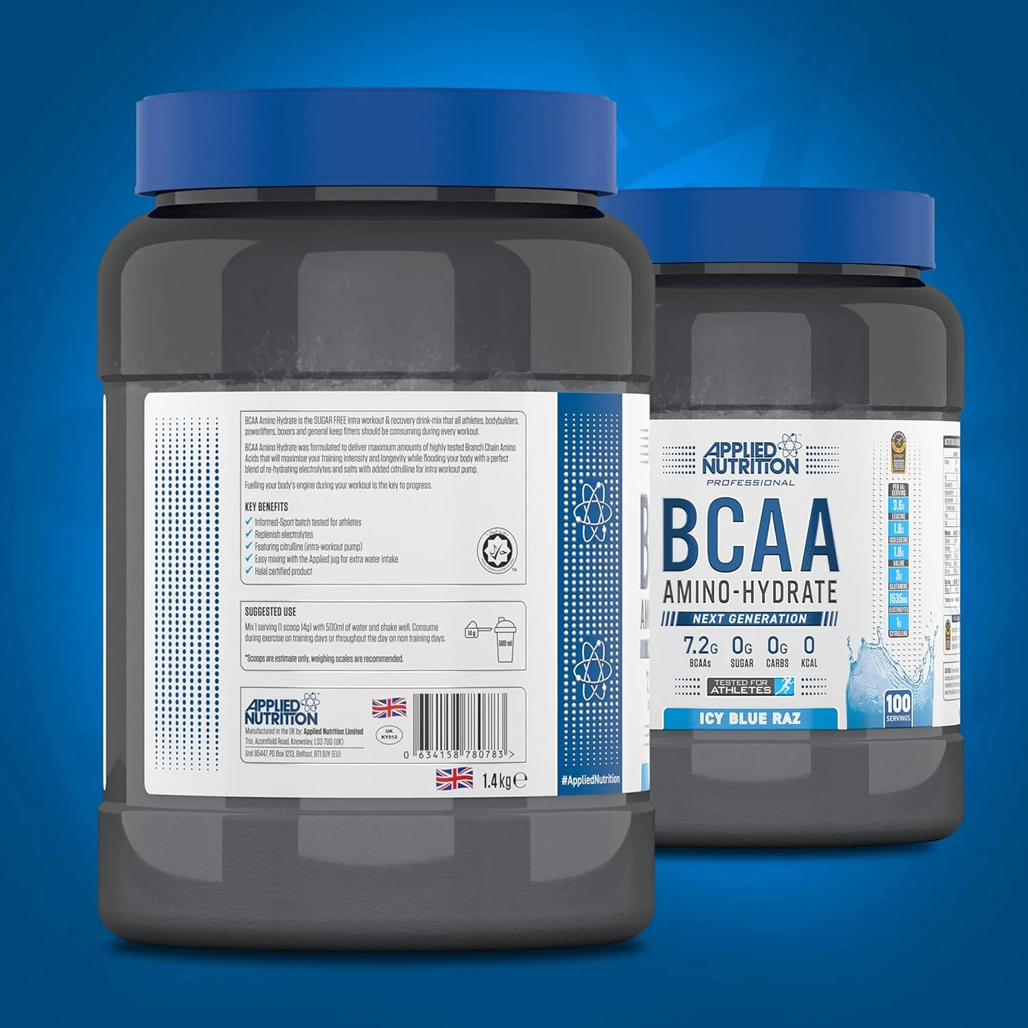 پودر BCAA اپلاید نوتریشن، مکمل اسیدهای آمینه شاخه دار با ویتامین B6، مکمل الکترولیت ها، نوشیدنی انرژی زا پودری برای ریکاوری حین تمرین، 1.4 کیلوگرم پودر BCAA اپلاید نوتریشن، مکمل اسیدهای آمینه شاخه دار با ویتامین B6، مکمل الکترولیت ها، نوشیدنی انرژی زا پودری برای ریکاوری حین تمرین، 1.4 کیلوگرم