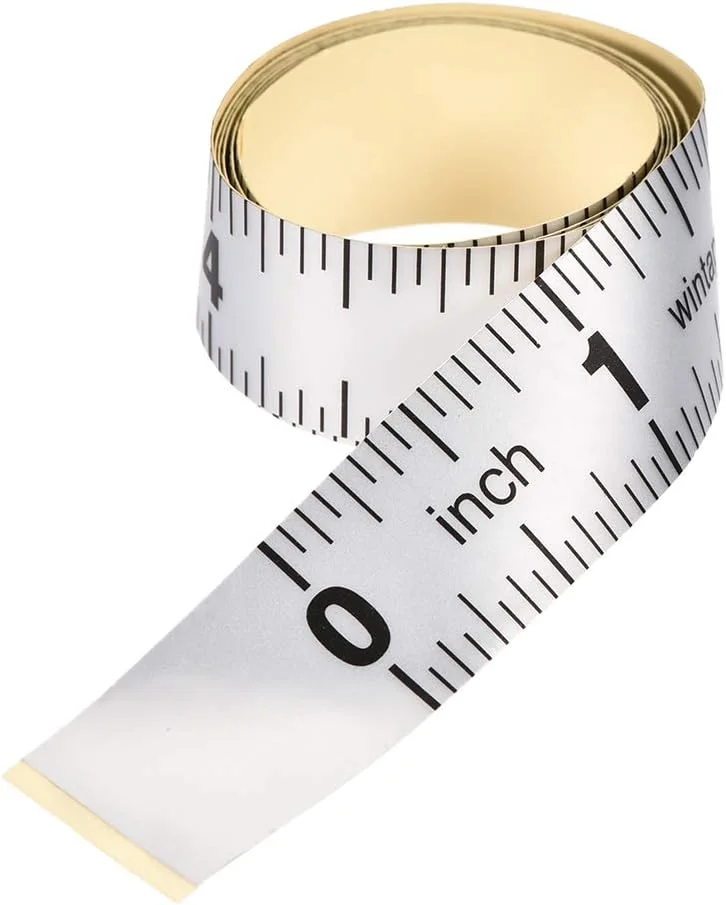 نوار اندازه گیری چسبی uxcell، 24 اینچ، نوار اندازه گیری پوست کنده و چسبنده، مقیاس اینچی برای میز کار، 2 عدد نوار اندازه گیری چسبی uxcell، 24 اینچ، نوار اندازه گیری پوست کنده و چسبنده، مقیاس اینچی برای میز کار، 2 عدد