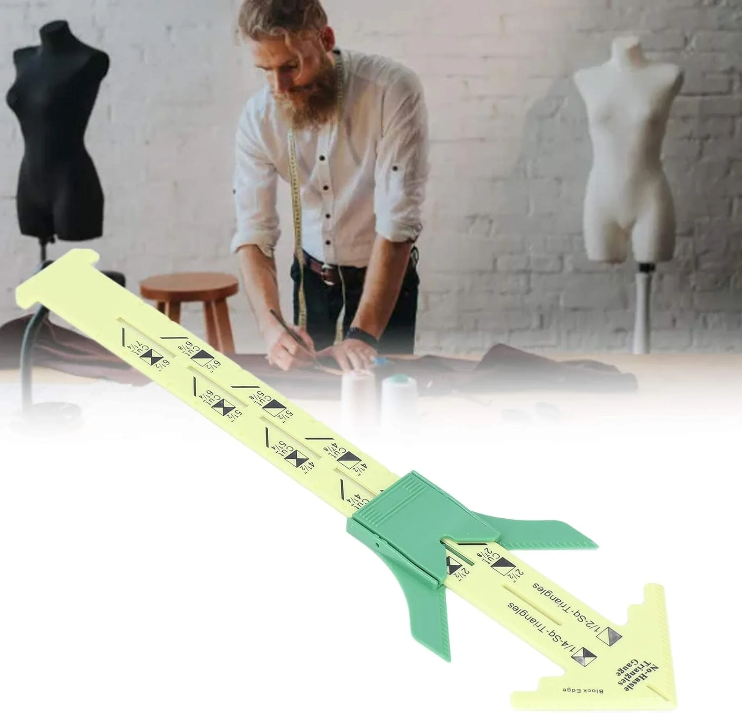 ابزار اندازه گیری خیاطی TMKJZL، خط کش خیاطی 5 در 1 دو طرفه با اندازه گیری دقیق برای خیاطی برای صنایع دستی DIY برای اتصال ابزار اندازه گیری خیاطی TMKJZL، خط کش خیاطی 5 در 1 دو طرفه با اندازه گیری دقیق برای خیاطی برای صنایع دستی DIY برای اتصال