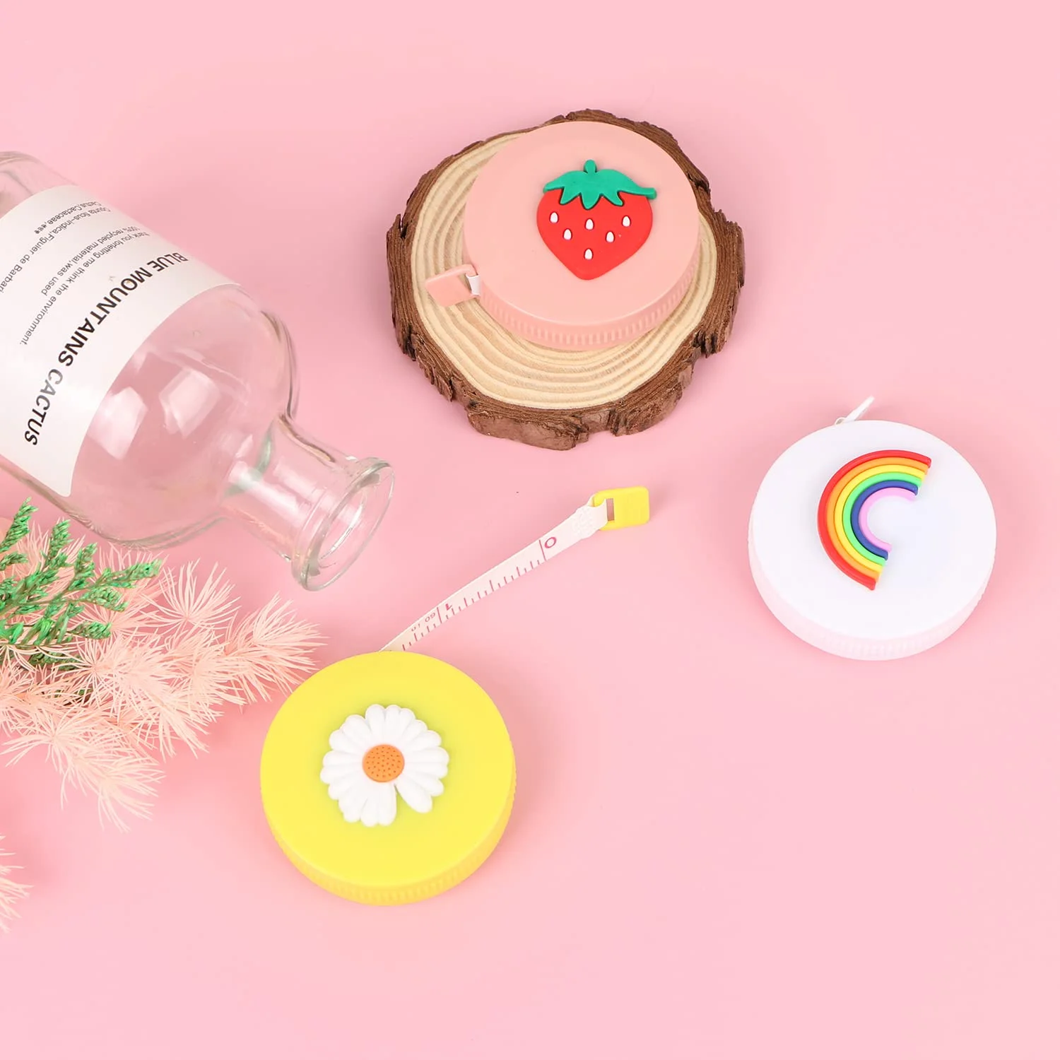 متر خیاطی جمع شونده UHOMENY بسته 3 عددی، متر نواری نرم کارتونی کوچک 60 اینچی برای بدن، متر خیاطی انعطاف پذیر برای خیاطی، ابزار برش، خط کش، اندازه گیری قد، دور کمر، نوار اندازه گیری کاهش وزن متر خیاطی جمع شونده UHOMENY بسته 3 عددی، متر نواری نرم کارتونی کوچک 60 اینچی برای بدن، متر خیاطی انعطاف پذیر برای خیاطی، ابزار برش، خط کش، اندازه گیری قد، دور کمر، نوار اندازه گیری کاهش وزن