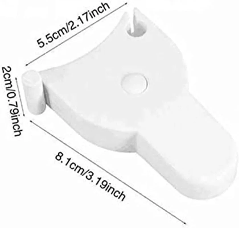 متر نواری دو طرفه بدن UBCEOPLK، 1.5 متری/60 اینچی جمع شونده، دارای دکمه فشاری برای جمع کردن و سیستم قفل پین، طراحی قابل حمل برای اندازه گیری بازو، ران، سینه، کمر، باسن (مشکی) متر نواری دو طرفه بدن UBCEOPLK، 1.5 متری/60 اینچی جمع شونده، دارای دکمه فشاری برای جمع کردن و سیستم قفل پین، طراحی قابل حمل برای اندازه گیری بازو، ران، سینه، کمر، باسن (مشکی)