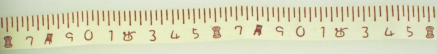 نوار اندازه گیری پارچه ای Trimweaver TW-58-FABRIC-TAPE-MEASURING-TAPE-2YD با طرح چاپی، عرض 5/8 اینچ نوار اندازه گیری پارچه ای Trimweaver TW-58-FABRIC-TAPE-MEASURING-TAPE-2YD با طرح چاپی، عرض 5/8 اینچ