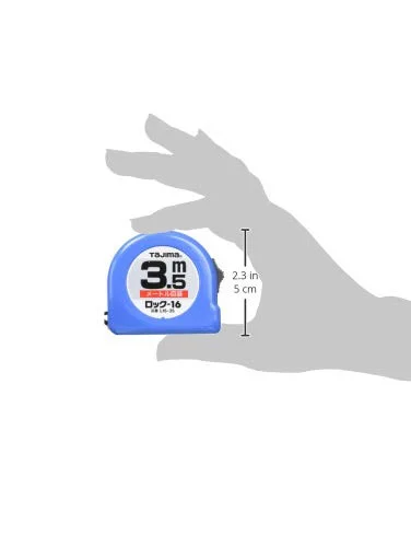 متر تاشو محدب تاجیما مدل L1635BL با طول 5 متر و عرض 16 میلی متر به همراه قفل متر تاشو محدب تاجیما مدل L1635BL با طول 5 متر و عرض 16 میلی متر به همراه قفل