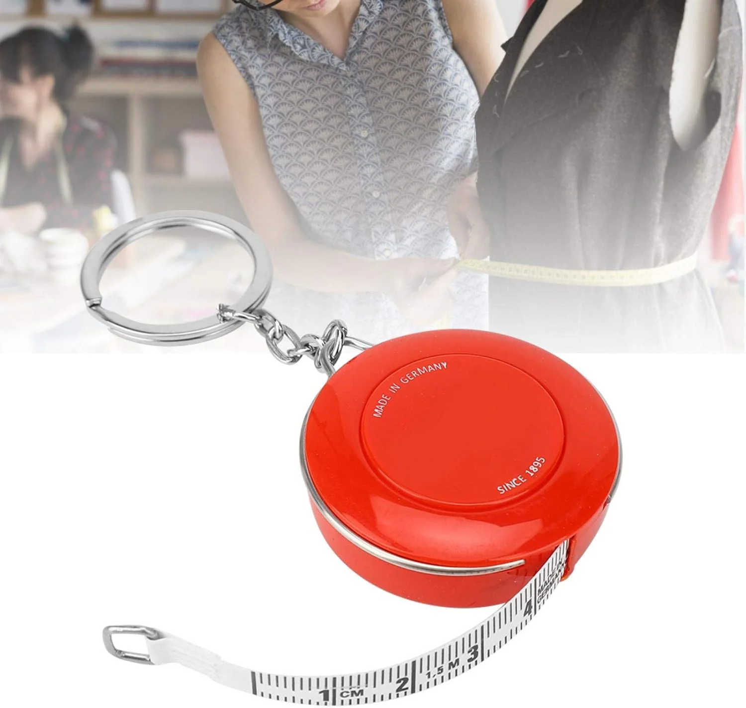 متر خیاطی، متر نواری 5 رنگ، خط کش اندازه گیری نواری برای خیاطی، بافندگی، کاردستی و پارچه متر خیاطی، متر نواری 5 رنگ، خط کش اندازه گیری نواری برای خیاطی، بافندگی، کاردستی و پارچه