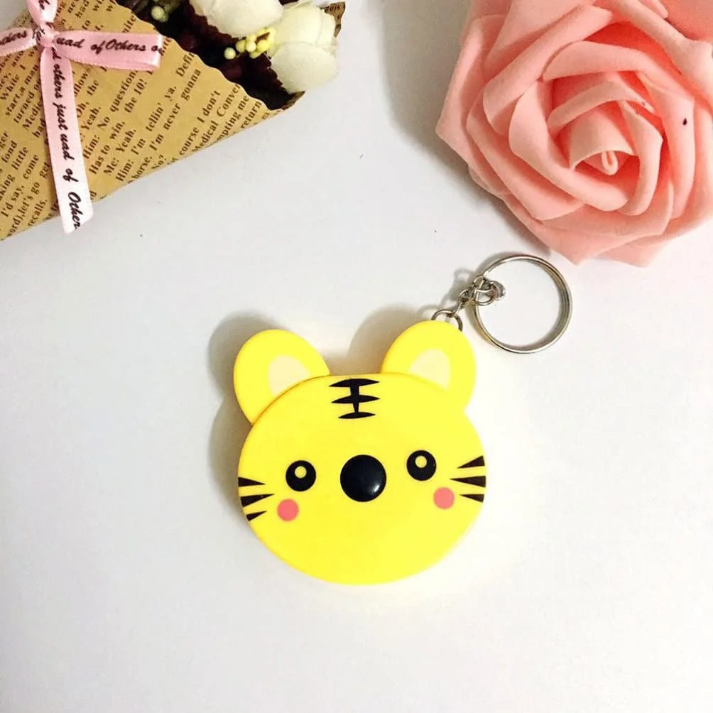 متر نواری جمع شونده: 4 عدد متر اندازه گیری مینیاتوری طرح کارتونی حیوانات برای خیاطی پارچه (طرح تصادفی) متر نواری جمع شونده: 4 عدد متر اندازه گیری مینیاتوری طرح کارتونی حیوانات برای خیاطی پارچه (طرح تصادفی)