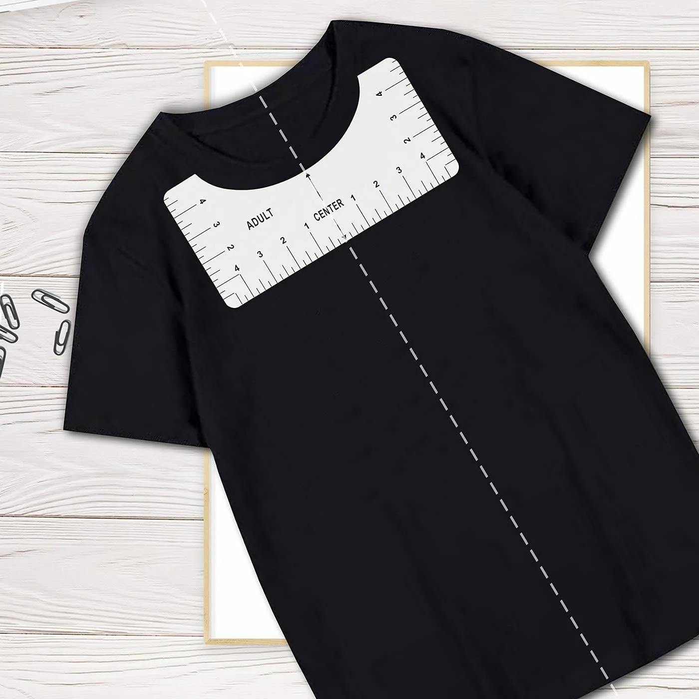 خط کش تراز تی شرت، نوار مقاوم در برابر حرارت 10 میلی متر در 33 متر، ورق تفلون PTFE 16 در 20 اینچ - 4 خط کش، 2 رول نوار مقاوم در برابر حرارت، 3 بسته ورق تفلون PTFE و 1 متر نواری شامل می شود خط کش تراز تی شرت، نوار مقاوم در برابر حرارت 10 میلی متر در 33 متر، ورق تفلون PTFE 16 در 20 اینچ - 4 خط کش، 2 رول نوار مقاوم در برابر حرارت، 3 بسته ورق تفلون PTFE و 1 متر نواری شامل می شود