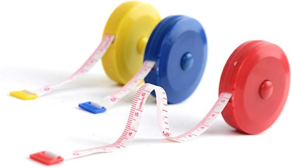 متر خیاطی، خط کش، نوار اندازه گیری، پارچه دوزی، رژیم غذایی، خیاطی 1.5 متری، ابزار اندازه گیری پارچه دوزی انعطاف پذیر (رنگ: رنگ تصادفی) متر خیاطی، خط کش، نوار اندازه گیری، پارچه دوزی، رژیم غذایی، خیاطی 1.5 متری، ابزار اندازه گیری پارچه دوزی انعطاف پذیر (رنگ: رنگ تصادفی)