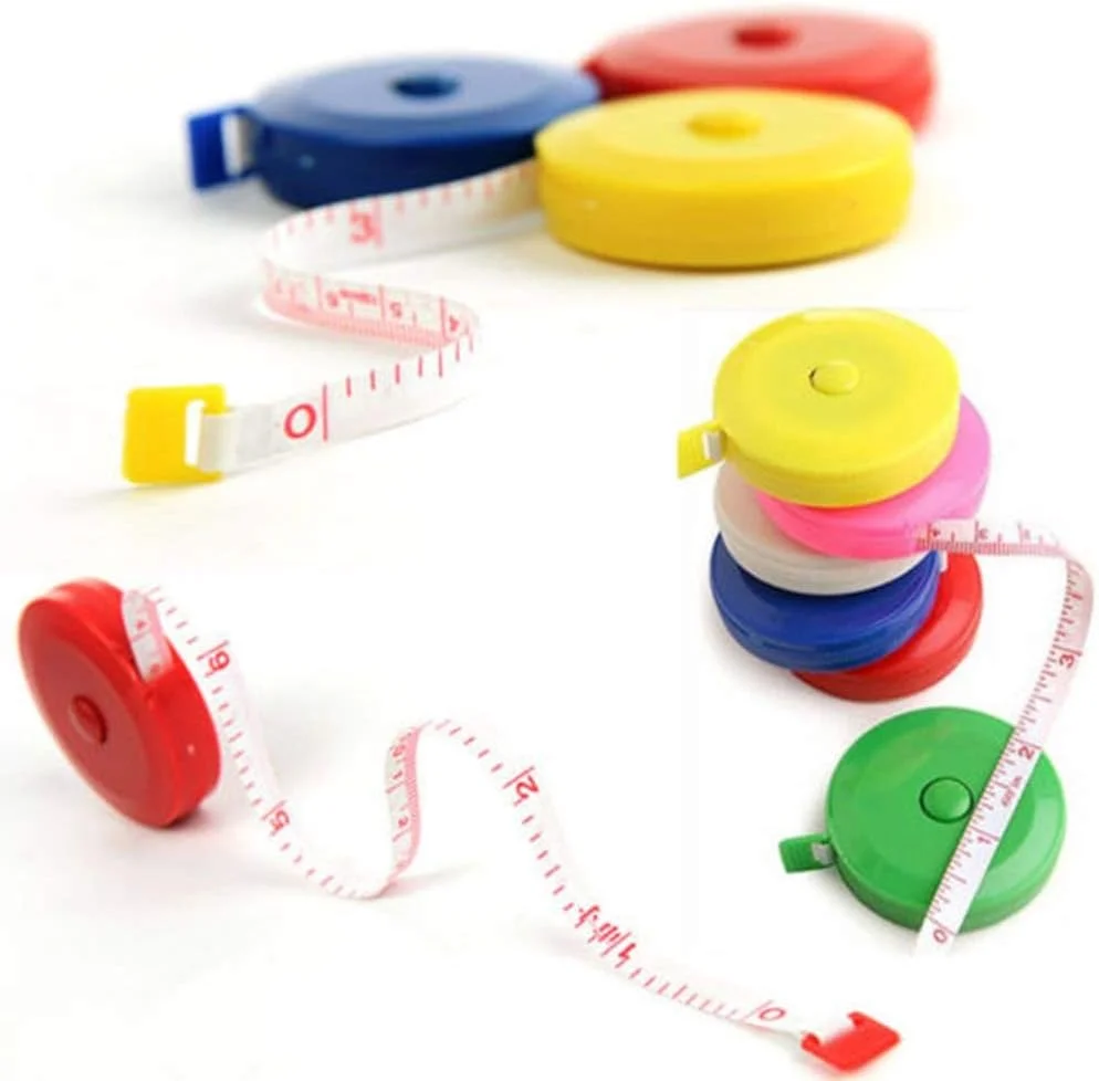 متر خیاطی، خط کش، نوار اندازه گیری، پارچه دوزی، رژیم غذایی، خیاطی 1.5 متری، ابزار اندازه گیری پارچه دوزی انعطاف پذیر (رنگ: رنگ تصادفی) متر خیاطی، خط کش، نوار اندازه گیری، پارچه دوزی، رژیم غذایی، خیاطی 1.5 متری، ابزار اندازه گیری پارچه دوزی انعطاف پذیر (رنگ: رنگ تصادفی)