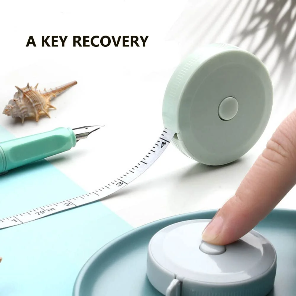 متر خیاطی SOWUGI، 1 عدد متر نواری برای اندازه گیری دور بدن، کاهش وزن، متر خیاطی جمع شونده پارچه ای نرم، متر اندازه گیری بدن، 200 سانتی متر / 79 اینچ (سفید) متر خیاطی SOWUGI، 1 عدد متر نواری برای اندازه گیری دور بدن، کاهش وزن، متر خیاطی جمع شونده پارچه ای نرم، متر اندازه گیری بدن، 200 سانتی متر / 79 اینچ (سفید)