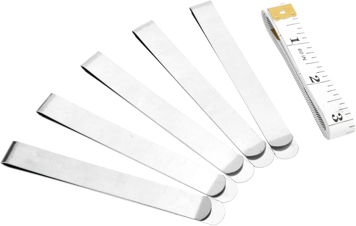 گیره های خیاطی استیل ضد زنگ، مجموعه گیره های اندازه گیری نوار نرم برای خیاطی گیره های خیاطی استیل ضد زنگ، مجموعه گیره های اندازه گیری نوار نرم برای خیاطی