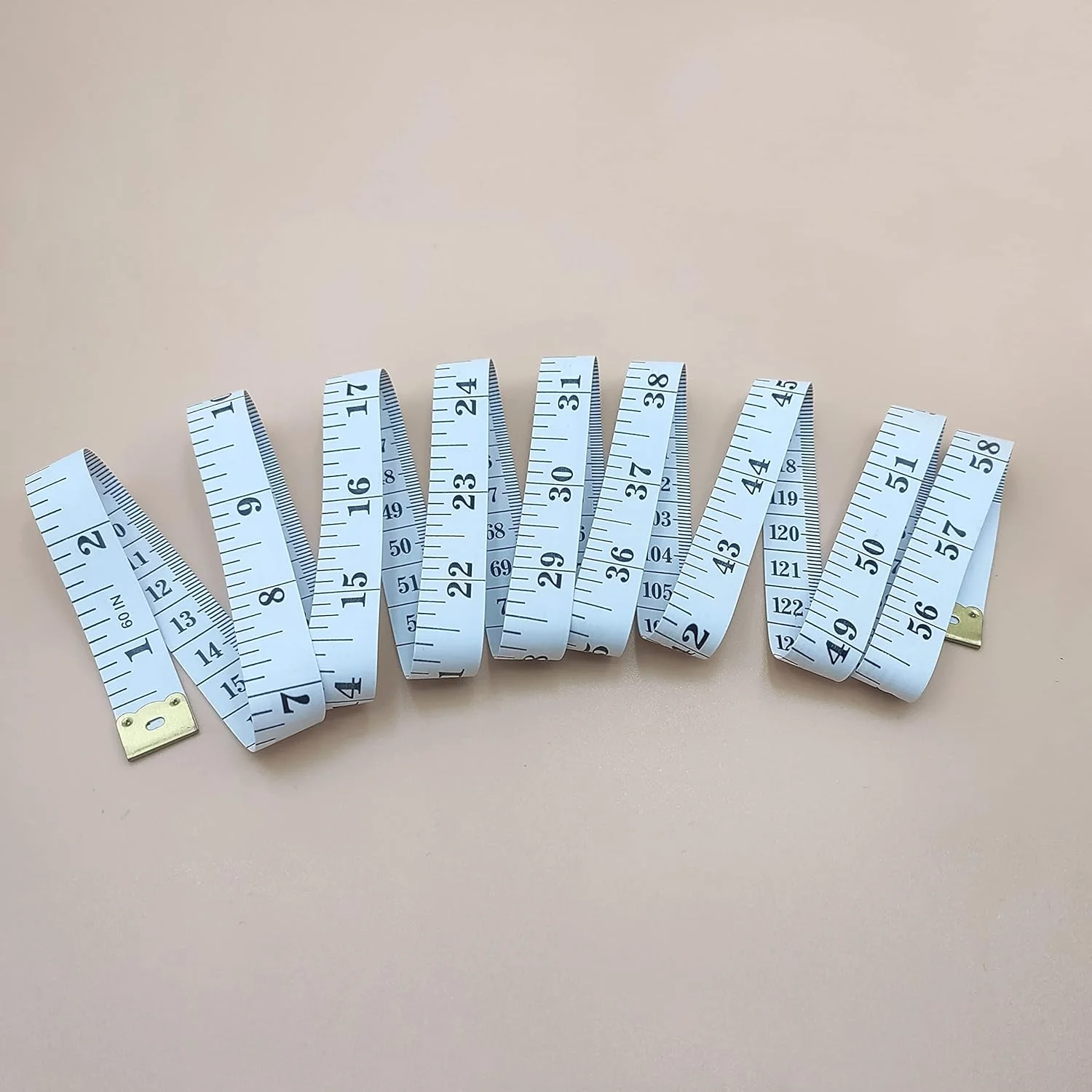 متر خیاطی نرم استامی پلت بسته 4 عددی، دو طرفه 150 سانتیمتر/60 اینچ، متر پارچهای و صنایع دستی و اندازهگیری پزشکی بدن، خط کش وینیل انعطافپذیر خیاطی و نوار اندازهگیری برای کاهش وزن بدن (سفید) متر خیاطی نرم استامی پلت بسته 4 عددی، دو طرفه 150 سانتیمتر/60 اینچ، متر پارچهای و صنایع دستی و اندازهگیری پزشکی بدن، خط کش وینیل انعطافپذیر خیاطی و نوار اندازهگیری برای کاهش وزن بدن (سفید)