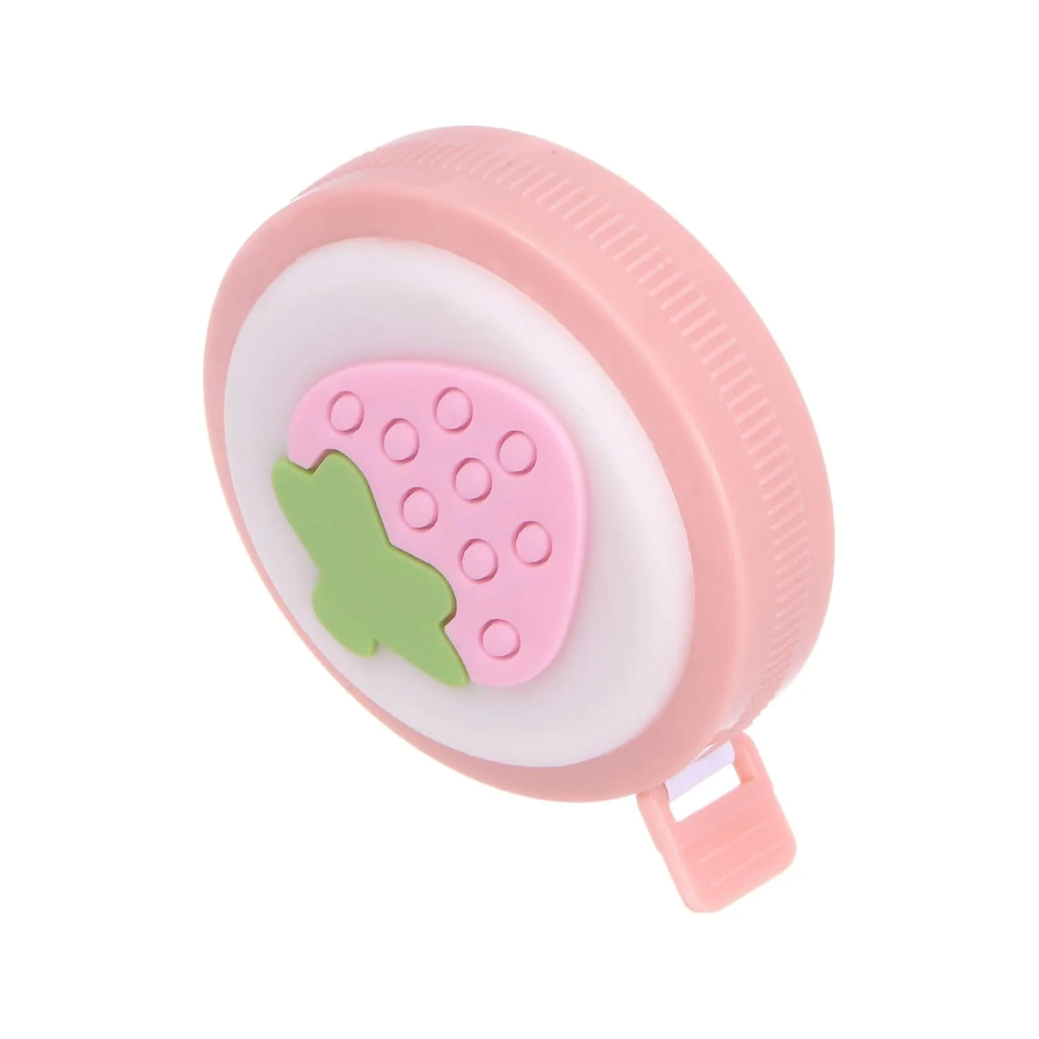 متر خیاطی نرم 1.5 متری جمع شونده طرح کارتونی سورسیینگ مپ، متر نواری بامزه برای اندازه گیری پارچه، خیاطی و بدن، طرح میوه ای صورتی متر خیاطی نرم 1.5 متری جمع شونده طرح کارتونی سورسیینگ مپ، متر نواری بامزه برای اندازه گیری پارچه، خیاطی و بدن، طرح میوه ای صورتی