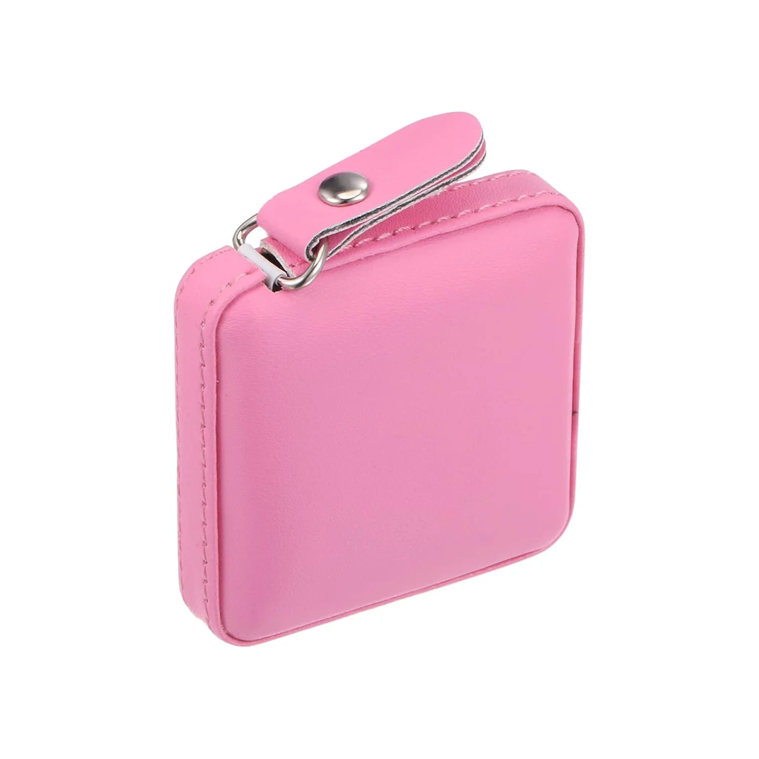 متر خیاطی مربعی جمع شونده سورسینگ مپ 150 سانتی متر / 60 اینچی با جعبه چرمی نرم، متر نواری خیاطی جیبی برای بدن، اندازه گیری خیاطی، صورتی متر خیاطی مربعی جمع شونده سورسینگ مپ 150 سانتی متر / 60 اینچی با جعبه چرمی نرم، متر نواری خیاطی جیبی برای بدن، اندازه گیری خیاطی، صورتی