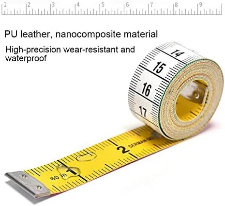 Shandongmt نوار اندازه گیری خیاطی 1.5 متری، خط کش اندازه گیری بدن، نوار اندازه گیری خیاطی، خط کش سانتی متری نرم و صاف کوچک، ابزار متر 6JC83 (رنگ: استایل I 1.5m) Shandongmt نوار اندازه گیری خیاطی 1.5 متری، خط کش اندازه گیری بدن، نوار اندازه گیری خیاطی، خط کش سانتی متری نرم و صاف کوچک، ابزار متر 6JC83 (رنگ: استایل I 1.5m)