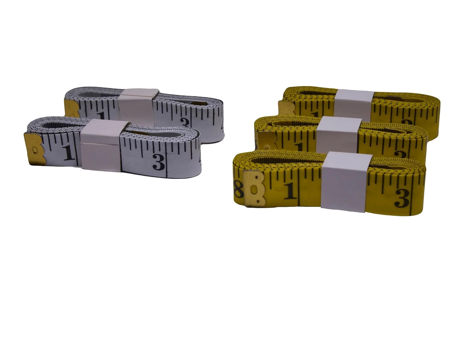 متر خیاطی نرم SOFTFLEXY - بسته 5 عددی مترهای 300 سانتی متری/120 اینچی دو مقیاسی با علامت گذاری های واضح و خوانا، ایده آل برای خیاطی، کاردستی و ردیابی کاهش وزن متر خیاطی نرم SOFTFLEXY - بسته 5 عددی مترهای 300 سانتی متری/120 اینچی دو مقیاسی با علامت گذاری های واضح و خوانا، ایده آل برای خیاطی، کاردستی و ردیابی کاهش وزن