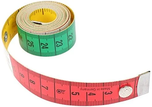 Shandongmt یک عدد نوار اندازه گیری خیاطی دکمه ای 60 اینچی ابزار خیاطی نوار تخت 150 سانتی متری ابزار اندازه گیری بدن 6JC83 Shandongmt یک عدد نوار اندازه گیری خیاطی دکمه ای 60 اینچی ابزار خیاطی نوار تخت 150 سانتی متری ابزار اندازه گیری بدن 6JC83