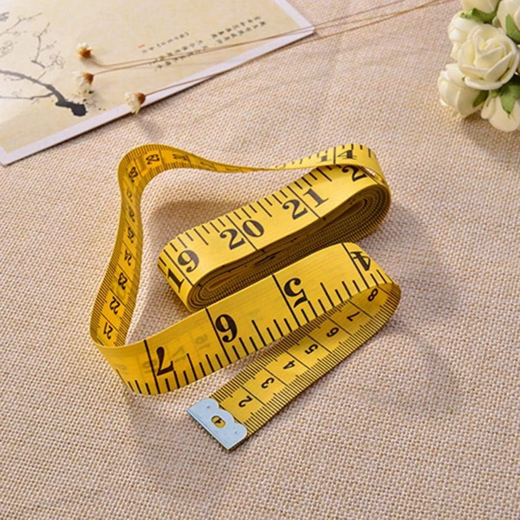 2 عدد متر خیاطی، پارچه ای، خط کش خیاطی، مناسب خیاطی، رژیم غذایی، هنر و صنایع دستی و نخ خیاطی، لباس 2 (زرد، 3 متر) 2 عدد متر خیاطی، پارچه ای، خط کش خیاطی، مناسب خیاطی، رژیم غذایی، هنر و صنایع دستی و نخ خیاطی، لباس 2 (زرد، 3 متر)