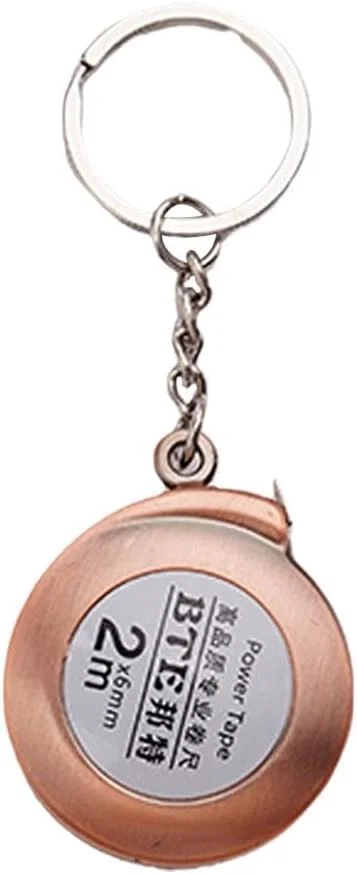 جاکلیدی متر نواری RJSQAQE، متر نواری جمع شونده کوچک کاربردی، متر نواری کوچک 2 متری برای خیاطی و مسافرت جاکلیدی متر نواری RJSQAQE، متر نواری جمع شونده کوچک کاربردی، متر نواری کوچک 2 متری برای خیاطی و مسافرت