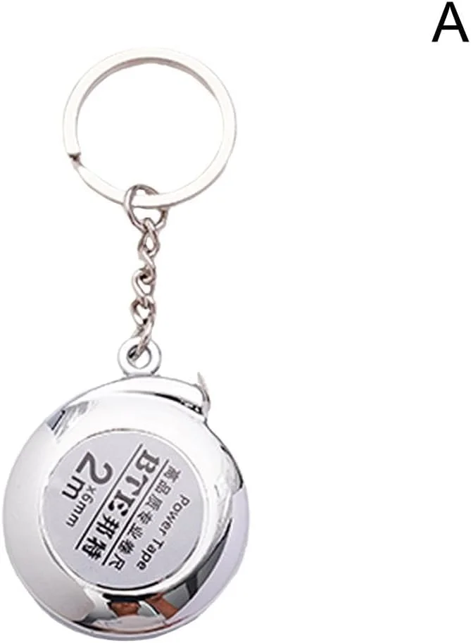 جاکلیدی متر نواری RJSQAQE، متر نواری جمع شونده کوچک کاربردی، متر نواری کوچک 2 متری برای خیاطی و مسافرت جاکلیدی متر نواری RJSQAQE، متر نواری جمع شونده کوچک کاربردی، متر نواری کوچک 2 متری برای خیاطی و مسافرت