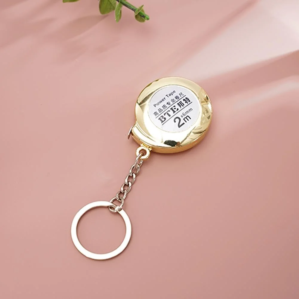 جاکلیدی متر نواری RJSQAQE، متر نواری جمع شونده کوچک کاربردی، متر نواری کوچک 2 متری برای خیاطی و مسافرت جاکلیدی متر نواری RJSQAQE، متر نواری جمع شونده کوچک کاربردی، متر نواری کوچک 2 متری برای خیاطی و مسافرت