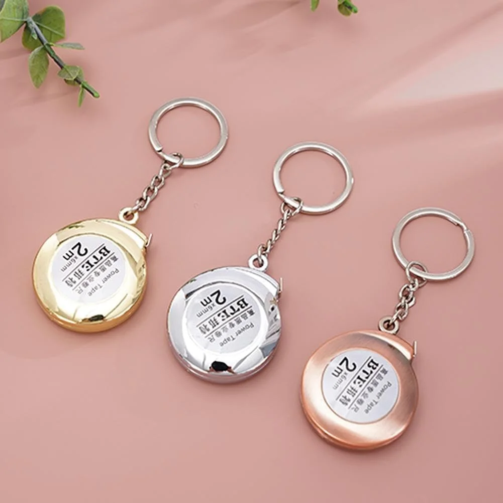 جاکلیدی متر نواری RJSQAQE، متر نواری جمع شونده کوچک کاربردی، متر نواری کوچک 2 متری برای خیاطی و مسافرت جاکلیدی متر نواری RJSQAQE، متر نواری جمع شونده کوچک کاربردی، متر نواری کوچک 2 متری برای خیاطی و مسافرت