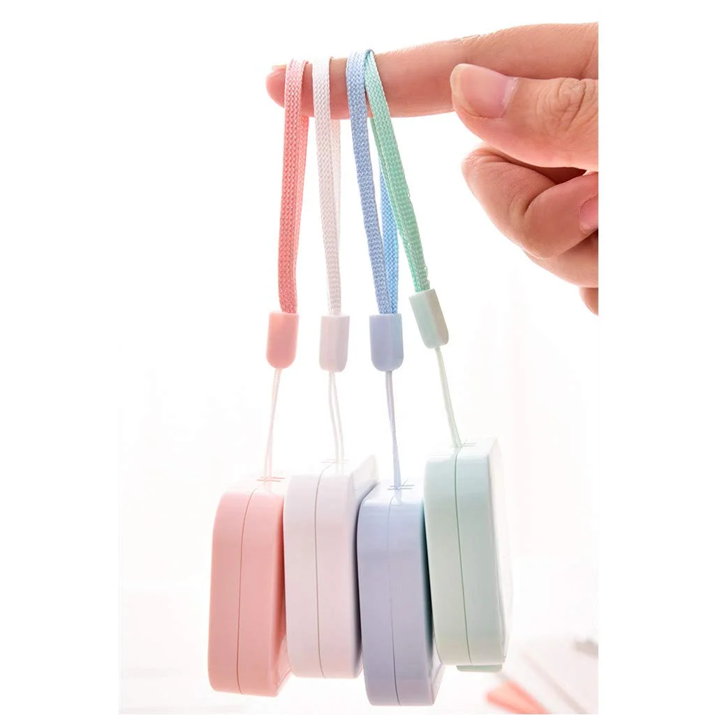 متر خیاطی نرم Scettar بسته 4 عددی، 4 رنگ، 150 سانتی متر/60 اینچ، متر دکمه ای، متر نرم جمع شونده برای اندازه گیری بدن، خط کش پارچه ای دو طرفه خیاطی، مناسب برای افراد در حال رژیم متر خیاطی نرم Scettar بسته 4 عددی، 4 رنگ، 150 سانتی متر/60 اینچ، متر دکمه ای، متر نرم جمع شونده برای اندازه گیری بدن، خط کش پارچه ای دو طرفه خیاطی، مناسب برای افراد در حال رژیم