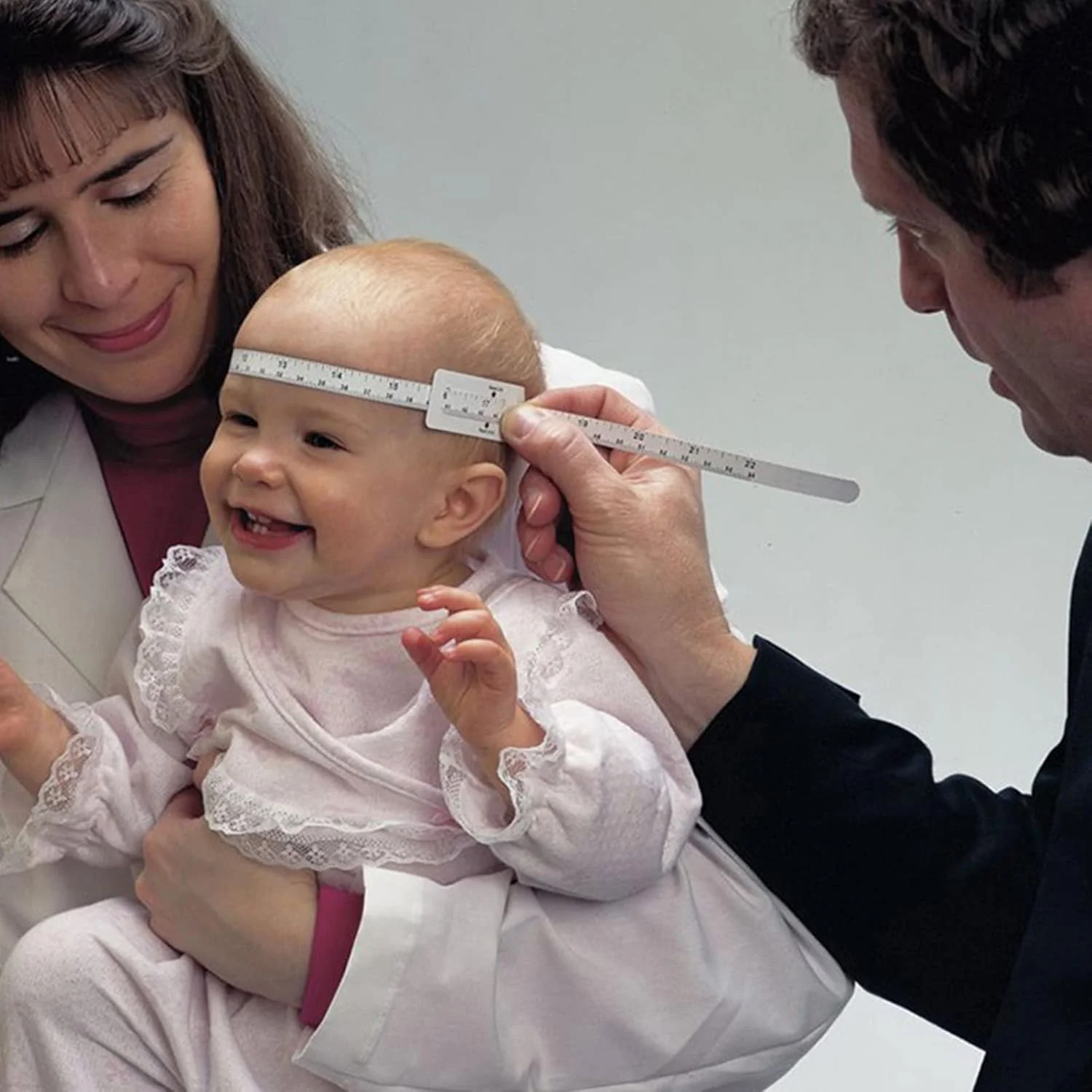 نوار اندازه گیری دور سر نوزاد SAFIGLE، 6 تکه، ابزار اندازه گیری بازوی پلاستیکی، نوار اندازه گیری سر کودک برای استفاده اطفال، سفید، 22.04 اینچ نوار اندازه گیری دور سر نوزاد SAFIGLE، 6 تکه، ابزار اندازه گیری بازوی پلاستیکی، نوار اندازه گیری سر کودک برای استفاده اطفال، سفید، 22.04 اینچ