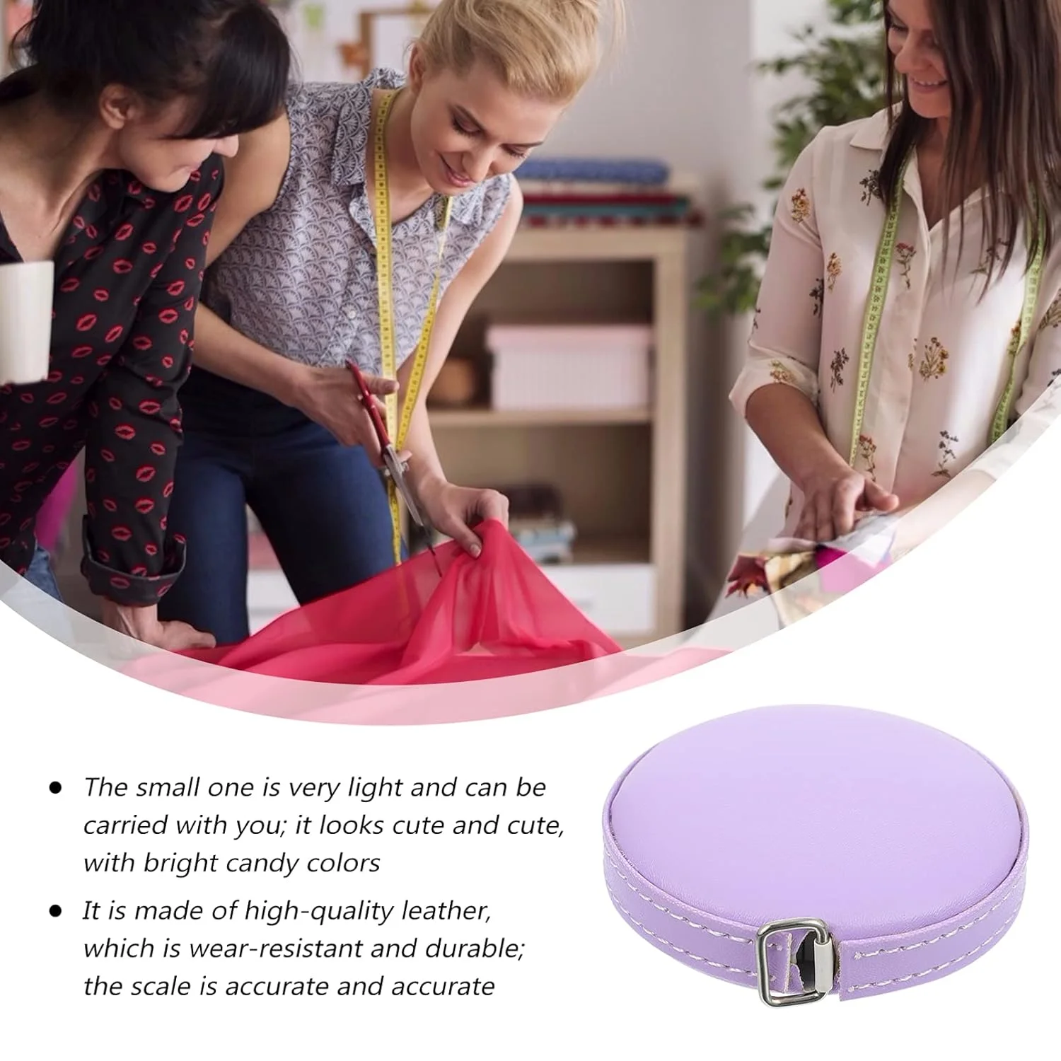 متر خیاطی Scicalife، متر نواری بدنه، متر دکمه ای، متر چرمی PU، مترهای جمع شونده برای خیاطی، خط کش پارچه ای، متر نواری جمع شونده متر خیاطی Scicalife، متر نواری بدنه، متر دکمه ای، متر چرمی PU، مترهای جمع شونده برای خیاطی، خط کش پارچه ای، متر نواری جمع شونده