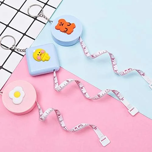 متر نواری جمع شونده 150 سانتی متری / 60 اینچی، متر نواری رولی قابل حمل، مینی جاکلیدی، متر نرم، لوازم کمپینگ، ابزار اندازه گیری خیاطی 6JC83 (رنگ: D، سایز: 1.5M) متر نواری جمع شونده 150 سانتی متری / 60 اینچی، متر نواری رولی قابل حمل، مینی جاکلیدی، متر نرم، لوازم کمپینگ، ابزار اندازه گیری خیاطی 6JC83 (رنگ: D، سایز: 1.5M)