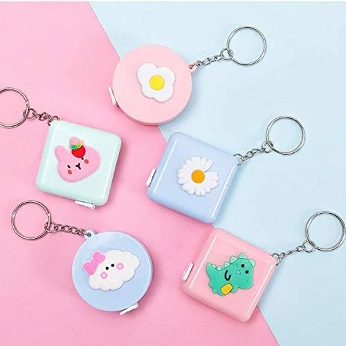 متر نواری جمع شونده 150 سانتی متری / 60 اینچی، متر نواری رولی قابل حمل، مینی جاکلیدی، متر نرم، لوازم کمپینگ، ابزار اندازه گیری خیاطی 6JC83 (رنگ: D، سایز: 1.5M) متر نواری جمع شونده 150 سانتی متری / 60 اینچی، متر نواری رولی قابل حمل، مینی جاکلیدی، متر نرم، لوازم کمپینگ، ابزار اندازه گیری خیاطی 6JC83 (رنگ: D، سایز: 1.5M)