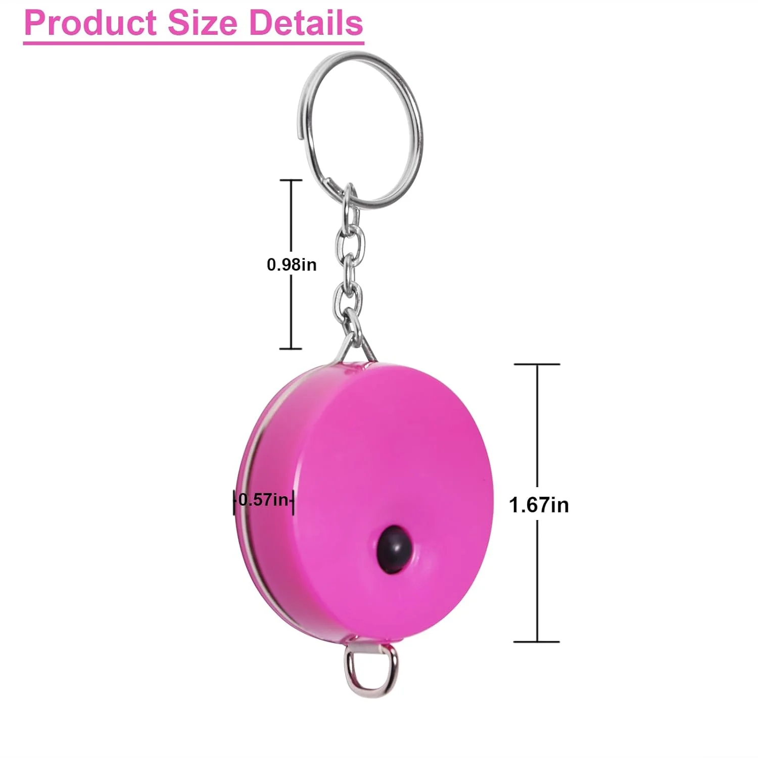 بسته 4 عددی متر نواری جمع شونده بدنه، متر اندازه گیری 1.5 متری/60 اینچی برای اندازه گیری های بدن، مترهای پارچه ای جمع شونده با جاکلیدی، قرمز بسته 4 عددی متر نواری جمع شونده بدنه، متر اندازه گیری 1.5 متری/60 اینچی برای اندازه گیری های بدن، مترهای پارچه ای جمع شونده با جاکلیدی، قرمز