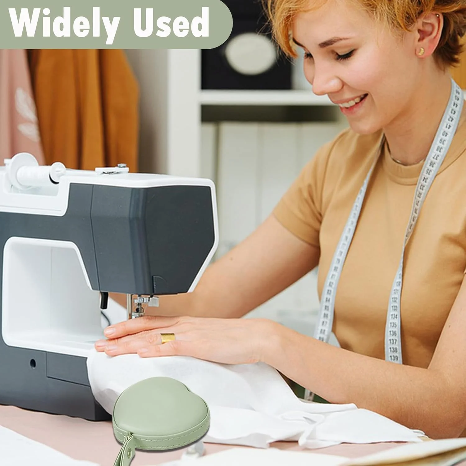 متر خیاطی پارچه ای، متر نواری نرم جمع شونده 150 سانتی متری برای خیاطی، کاهش وزن، کاردستی و بافندگی، انعطاف پذیر و بادوام، 2 عددی (آبی) متر خیاطی پارچه ای، متر نواری نرم جمع شونده 150 سانتی متری برای خیاطی، کاهش وزن، کاردستی و بافندگی، انعطاف پذیر و بادوام، 2 عددی (آبی)