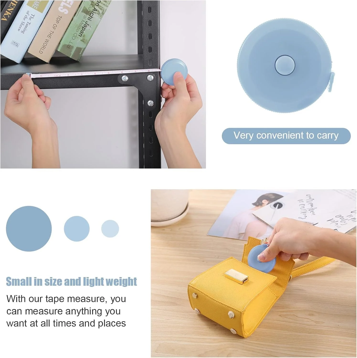 ست متر خیاطی جمع شونده، 150 سانتی متر/60 اینچ، مناسب خیاطی، صنایع دستی و مصارف پزشکی، 3 عددی، سبز/آبی/صورتی (3 عدد) ست متر خیاطی جمع شونده، 150 سانتی متر/60 اینچ، مناسب خیاطی، صنایع دستی و مصارف پزشکی، 3 عددی، سبز/آبی/صورتی (3 عدد)