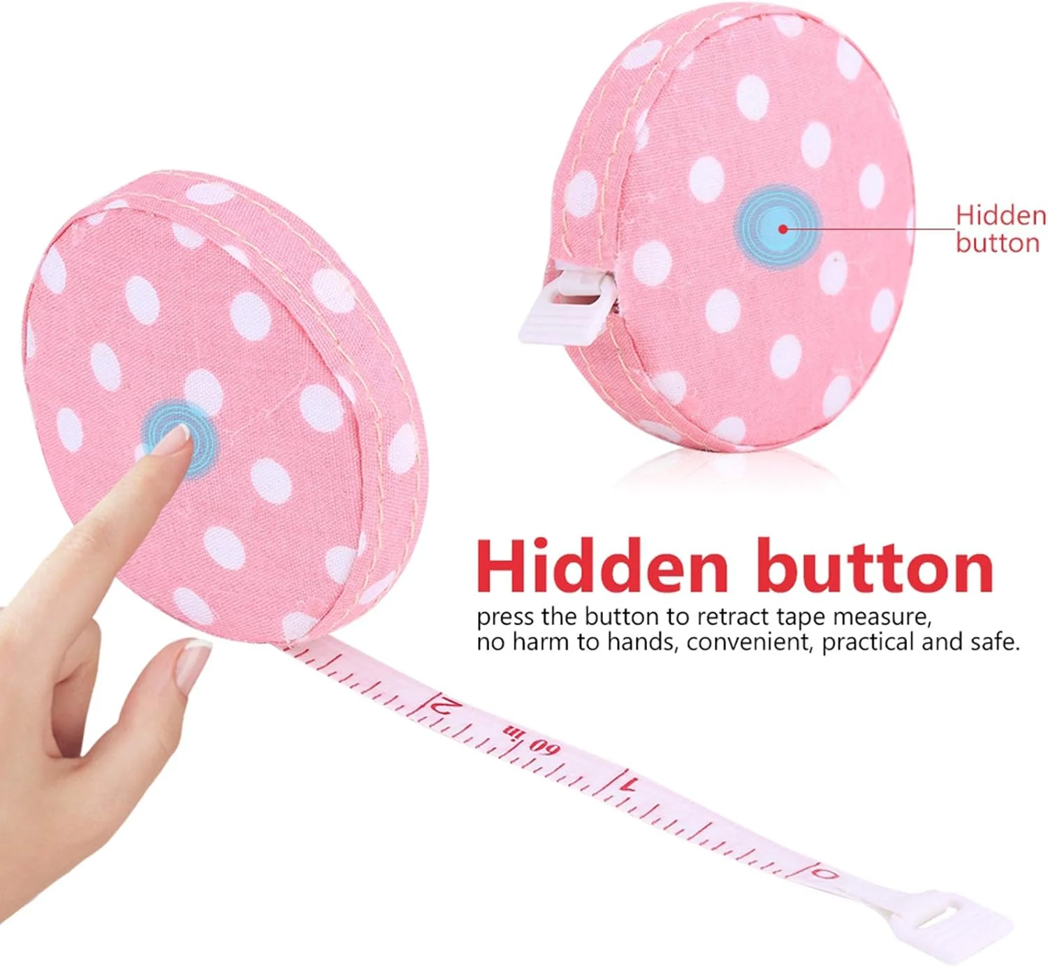 متر خیاطی نرم جمع شونده برای بدن، متر خیاطی جیبی دو طرفه، خط کش اندازه گیری بدن 150 سانتی متر 60 اینچی، متر اندازه گیری برای خیاطی و دوخت لباس (شماره 3) متر خیاطی نرم جمع شونده برای بدن، متر خیاطی جیبی دو طرفه، خط کش اندازه گیری بدن 150 سانتی متر 60 اینچی، متر اندازه گیری برای خیاطی و دوخت لباس (شماره 3)