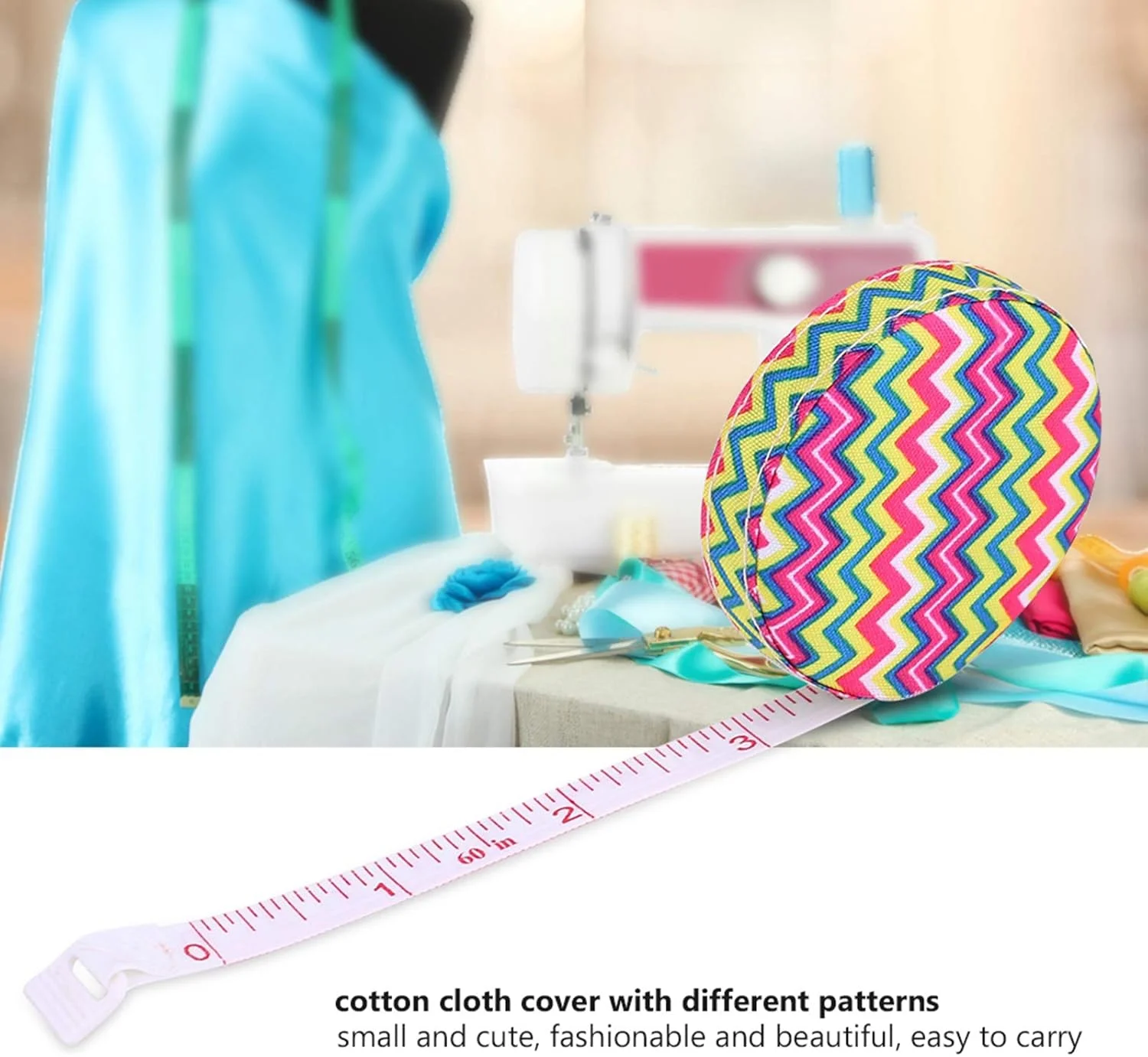 متر خیاطی نرم جمع شونده برای بدن، متر اندازه گیری دو طرفه جیبی خیاطی، خط کش اندازه گیری بدن 150 سانتی متر 60 اینچی، متر اندازه گیری برای خیاطی و دوخت لباس (شماره 1) متر خیاطی نرم جمع شونده برای بدن، متر اندازه گیری دو طرفه جیبی خیاطی، خط کش اندازه گیری بدن 150 سانتی متر 60 اینچی، متر اندازه گیری برای خیاطی و دوخت لباس (شماره 1)