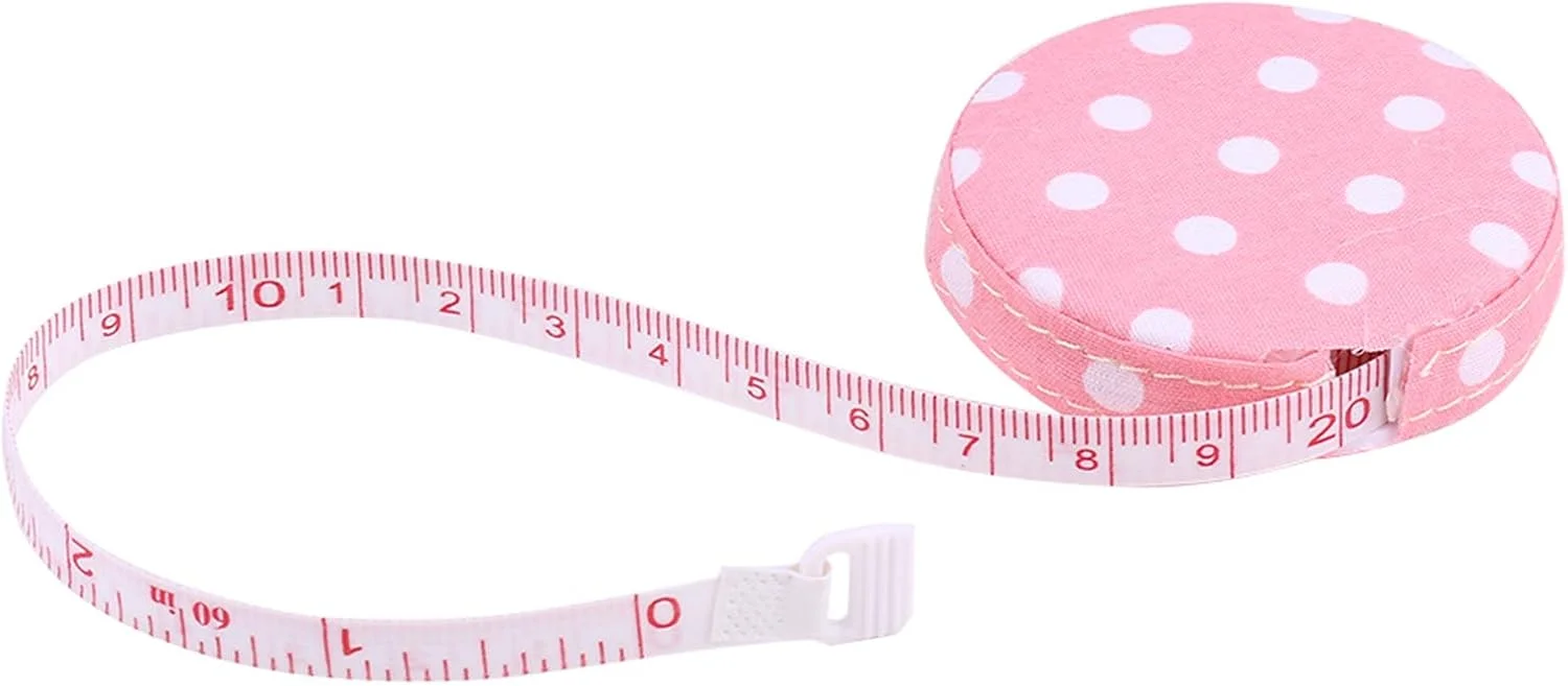 متر خیاطی نرم جمع شونده برای بدن، متر خیاطی جیبی دو طرفه، خط کش اندازه گیری بدن 150 سانتی متر 60 اینچی، متر اندازه گیری برای خیاطی و دوخت لباس (شماره 3) متر خیاطی نرم جمع شونده برای بدن، متر خیاطی جیبی دو طرفه، خط کش اندازه گیری بدن 150 سانتی متر 60 اینچی، متر اندازه گیری برای خیاطی و دوخت لباس (شماره 3)