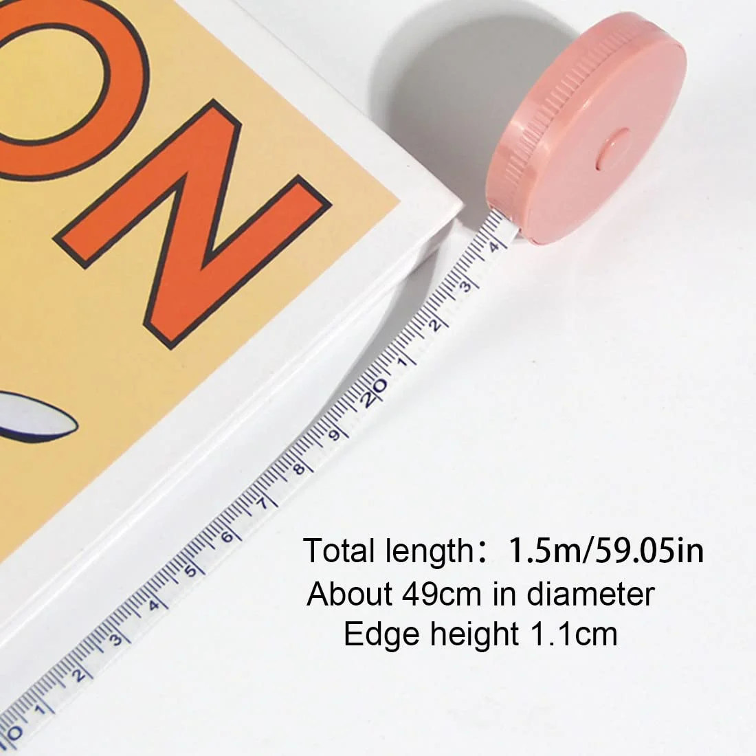 متر نواری REQAG، 2 عدد، متر نواری جمع شونده بدن، متر اندازه گیری بدن برای طول، سینه، کمر و غیره، 150 سانتی متر / 60 اینچ (آبی/صورتی) متر نواری REQAG، 2 عدد، متر نواری جمع شونده بدن، متر اندازه گیری بدن برای طول، سینه، کمر و غیره، 150 سانتی متر / 60 اینچ (آبی/صورتی)