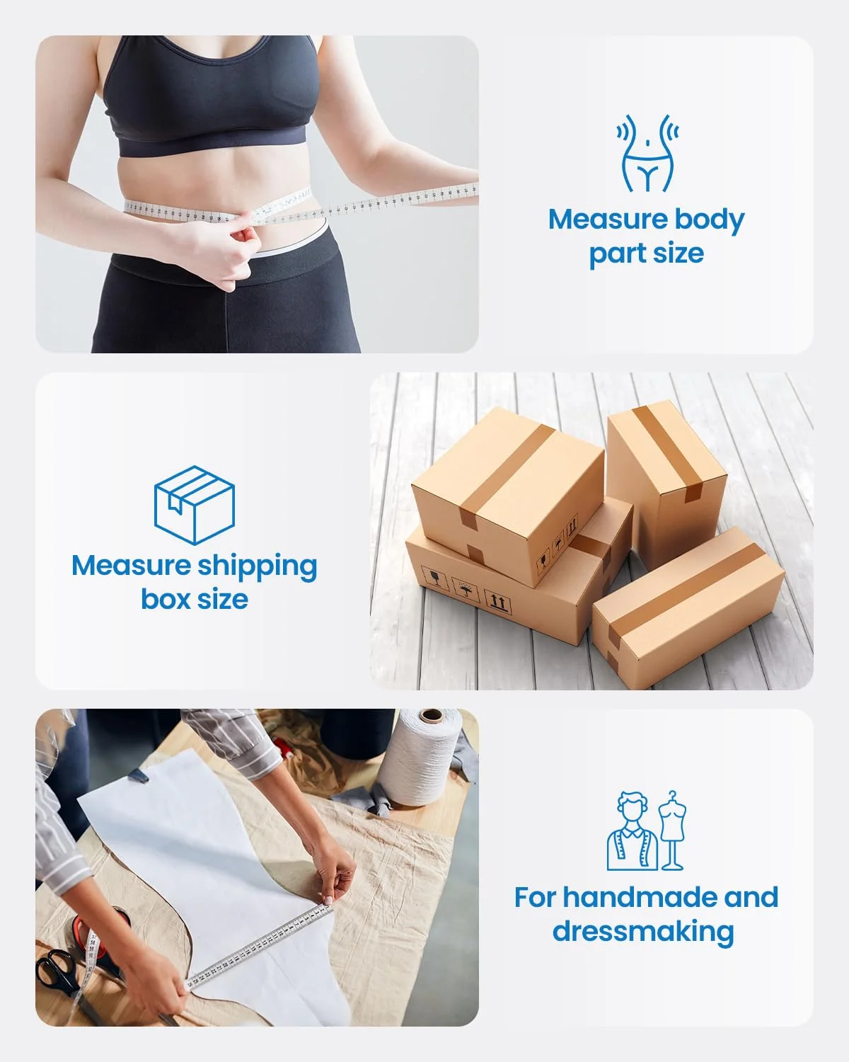 متر نواری هوشمند بدن RENPHO با اپلیکیشن متر نواری هوشمند بدن RENPHO با اپلیکیشن