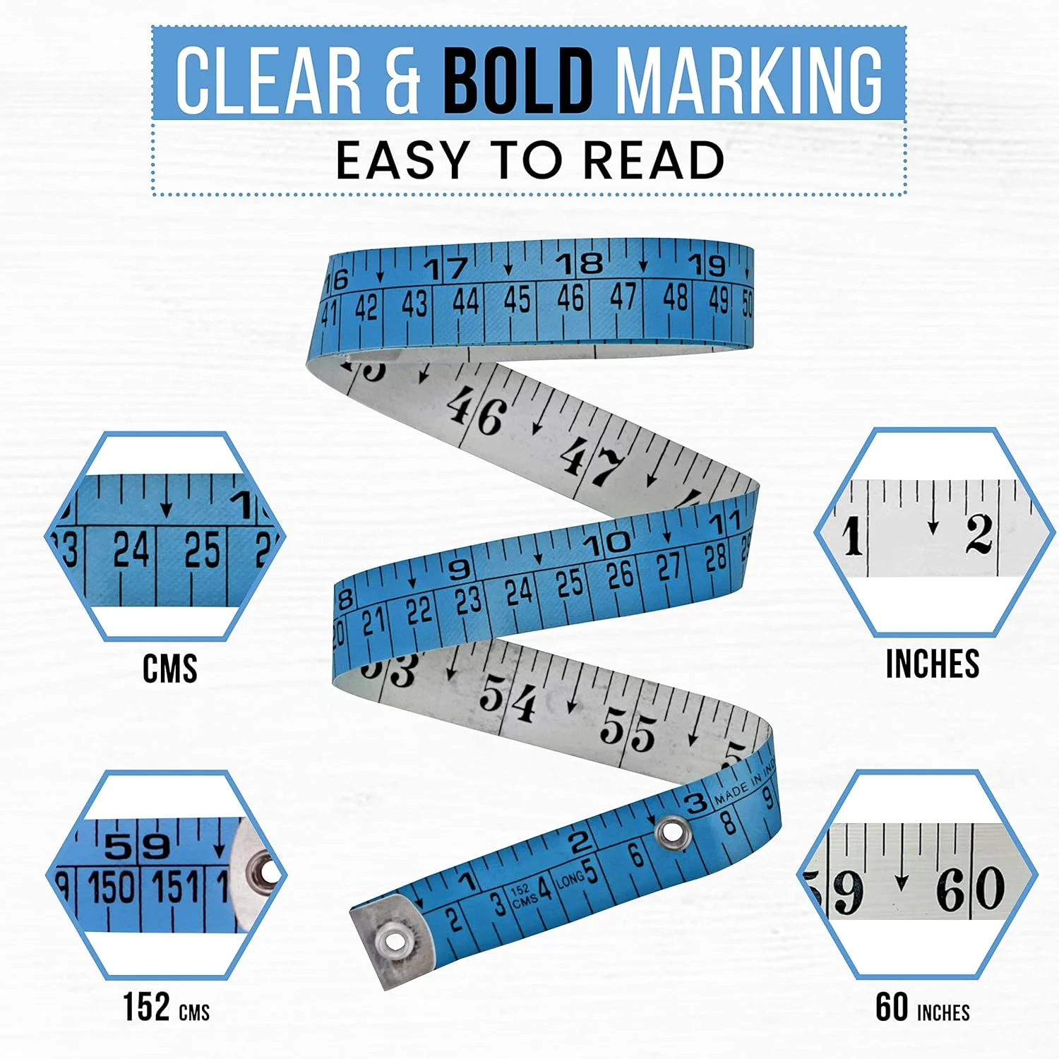 متر خیاطی راجسی، متر اندازه گیری بدن، متر پارچه ای نرم برای خیاطی، پارچه و کاهش وزن، اندازه گیری پزشکی بدن، پرستاری، صنایع دستی 150 سانتی متر / 60 اینچ متر خیاطی راجسی، متر اندازه گیری بدن، متر پارچه ای نرم برای خیاطی، پارچه و کاهش وزن، اندازه گیری پزشکی بدن، پرستاری، صنایع دستی 150 سانتی متر / 60 اینچ